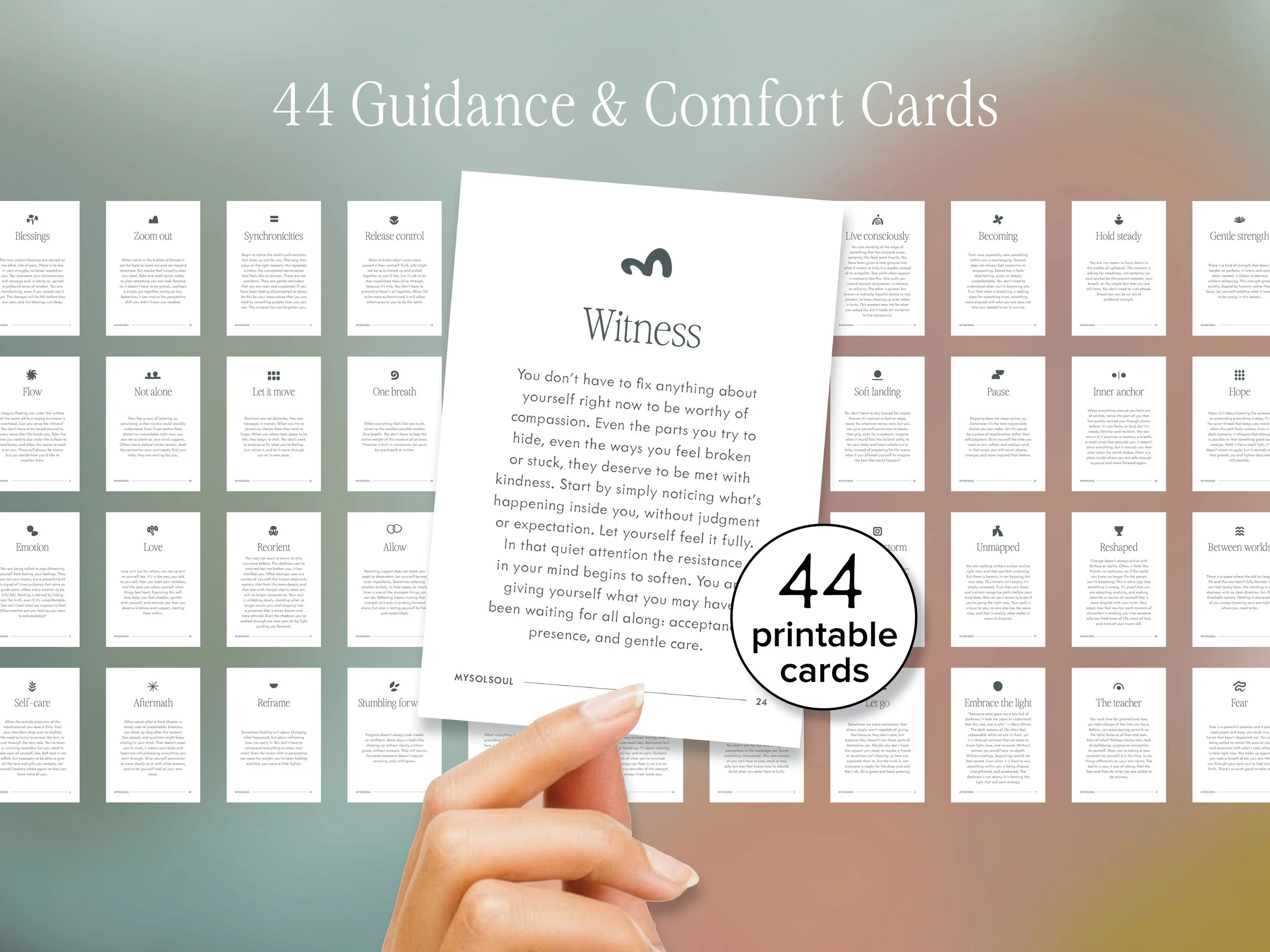 Guidance Cards Printable Download
