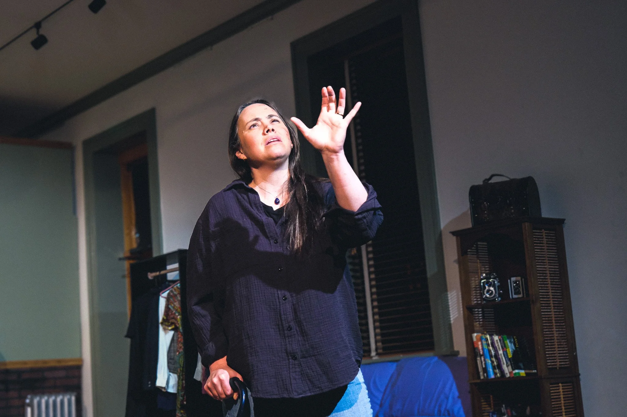  Jacquelyn O’Brien as **Sarah**  **Photo by** Katie McManus 
