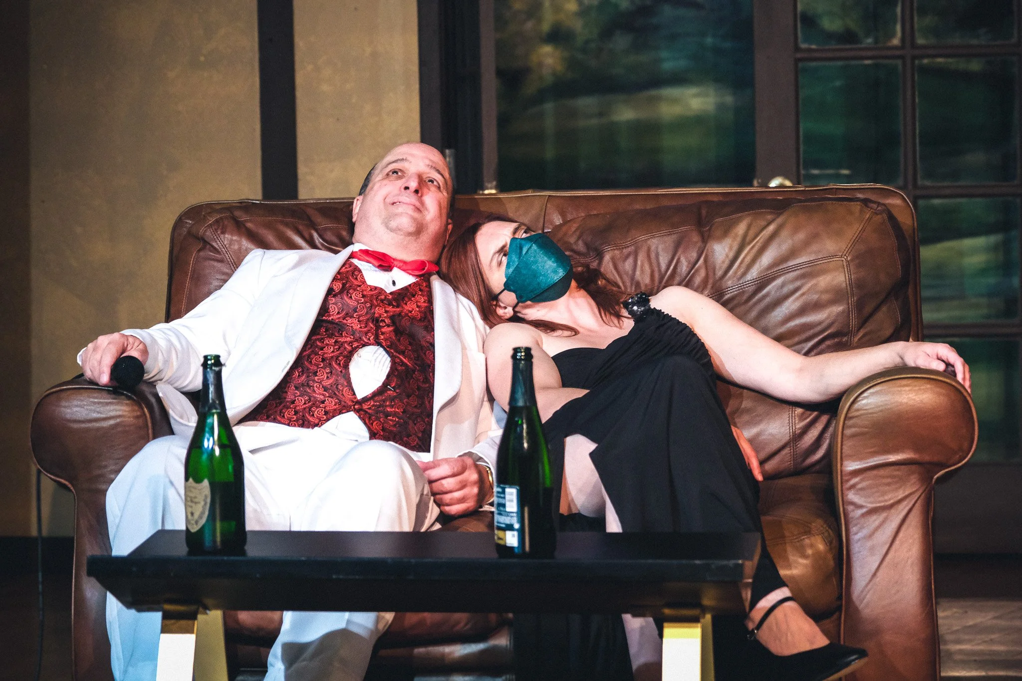  David Cervera as **Bingham** &amp; Beth Crosby as **Pamela**  **Photo by** Katie McManus 