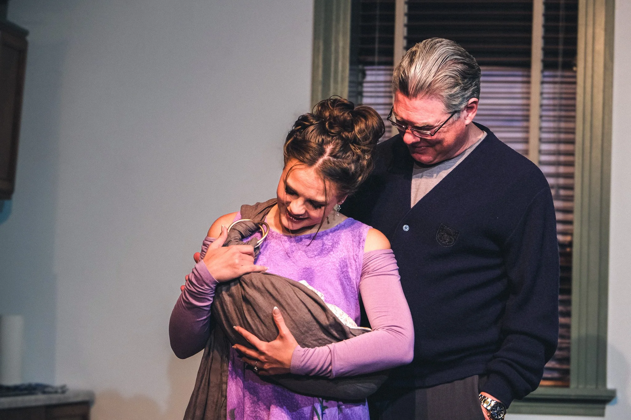  Myrrh Curie Powers as **Mandy** &amp; Terence Keane as **Richard**  **Photo by** Katie McManus 
