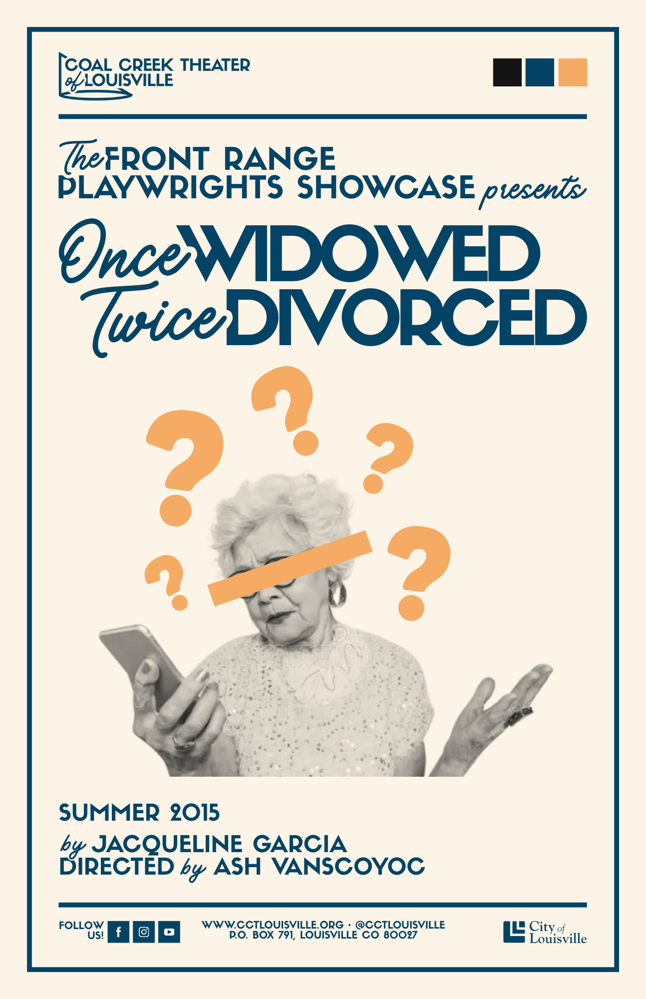 House Poster for 'Once Widowed, Twice Divorced' (2015)