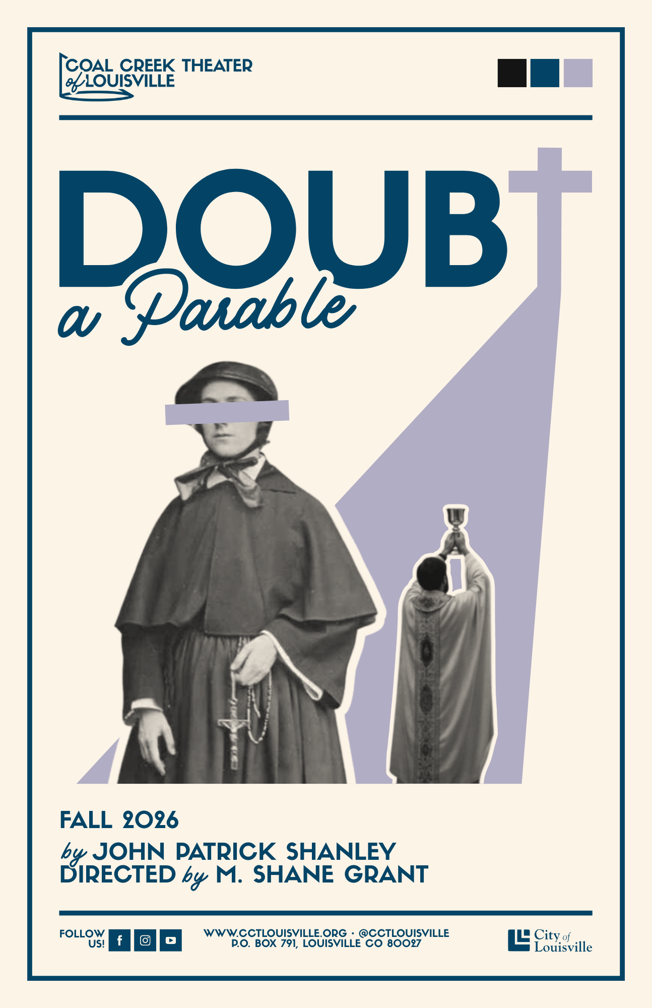 CCTL Presents 'Doubt, a Parable' — Coal Creek Theater of Louisville