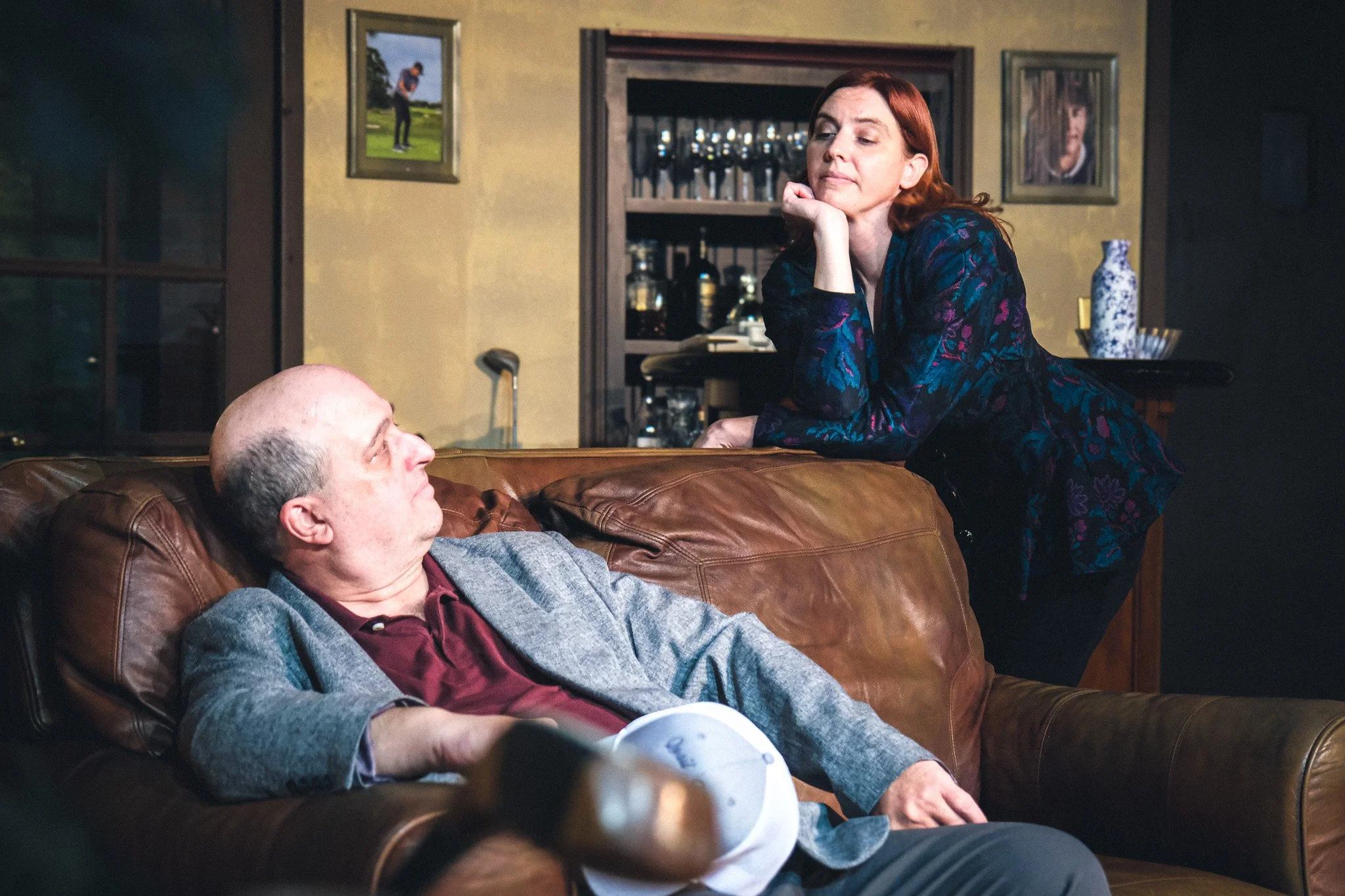  David Cervera as **Bingham** &amp; Beth Crosby as **Pamela**  **Photo by** Katie McManus 