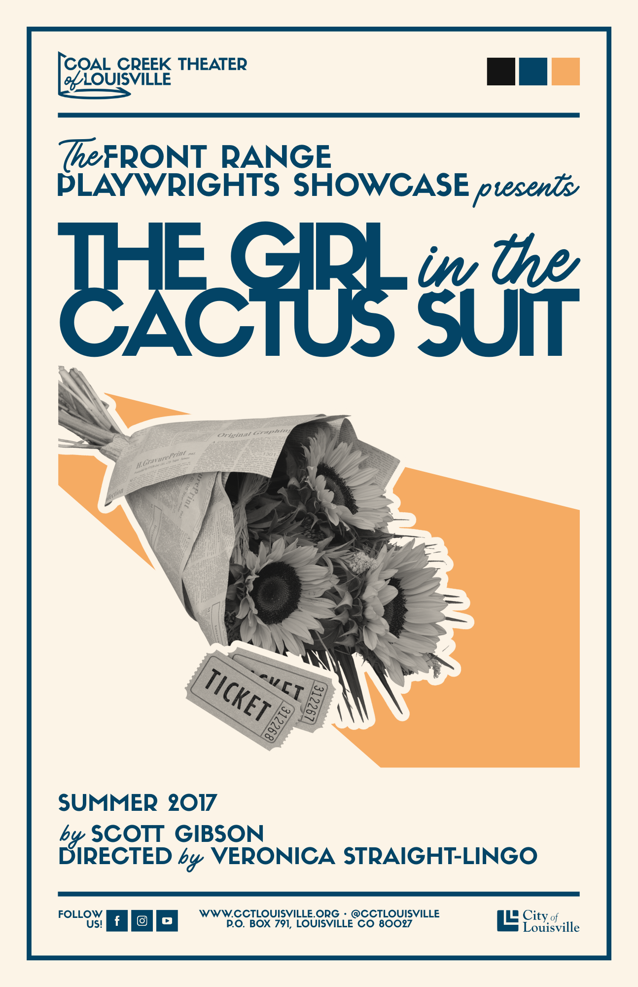 House Poster for 'The Girl in the Cactus Suit' (2017)