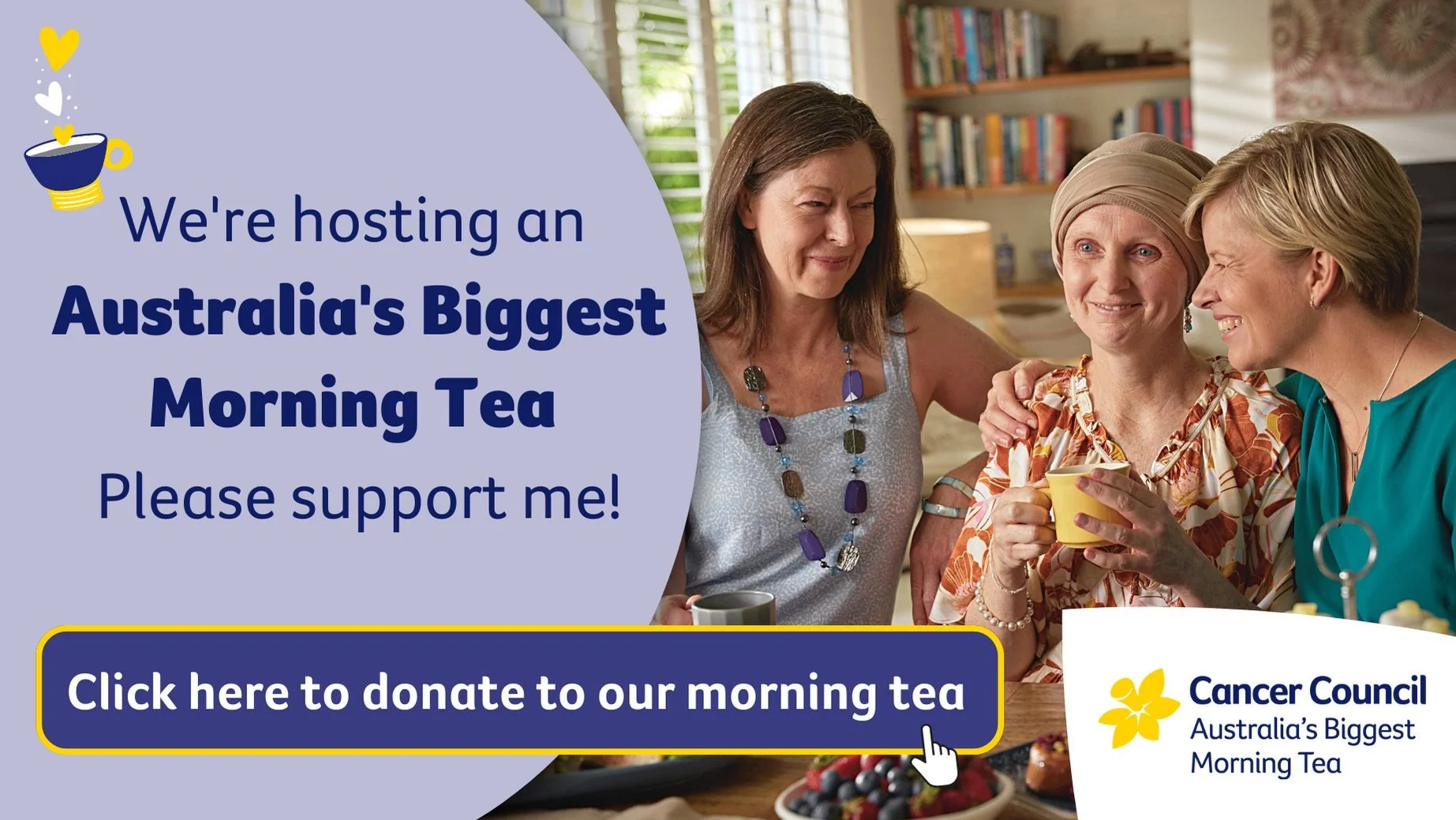 CMS Events is proud to be taking part in Australia&rsquo;s Biggest Morning Tea this year in support of @cancercouncil. We&rsquo;re fundraising in honour of our loved ones, and for everyone whose lives have been impacted by this devastating disease.
I