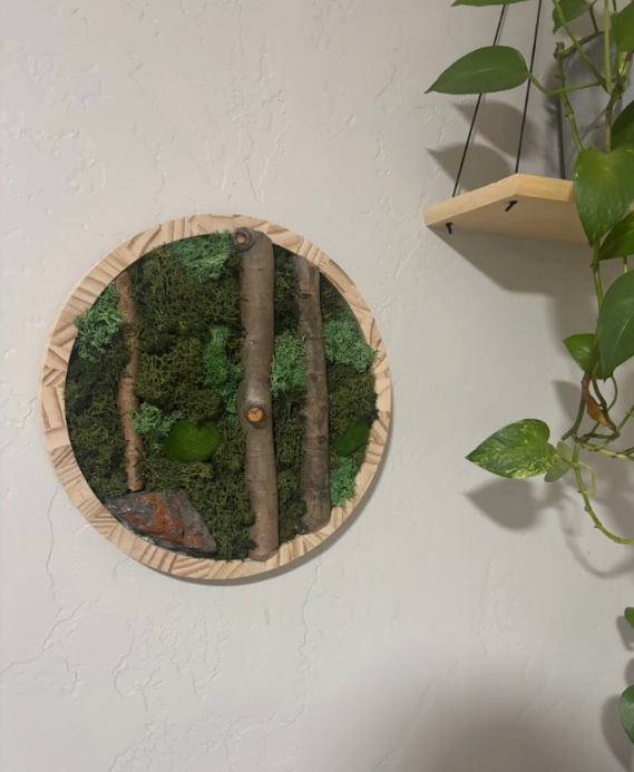 Moss-Wall Art