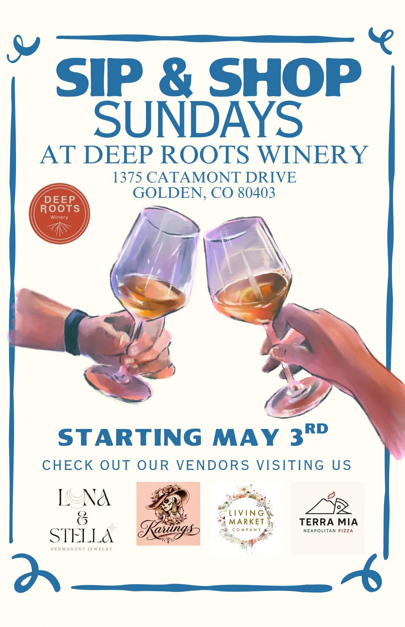 Sip &amp; Shop Sunday