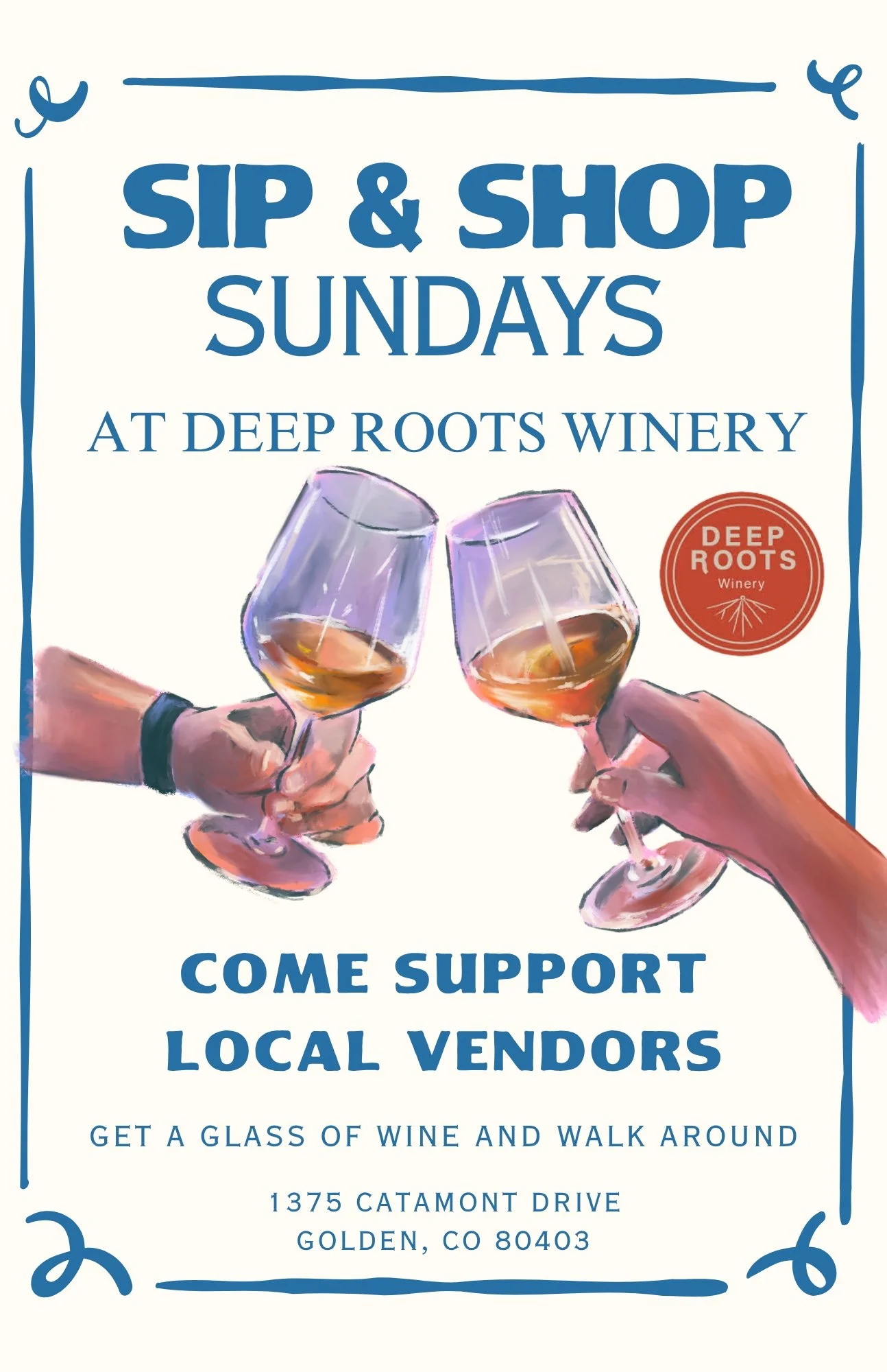 Sip &amp; Shop Sunday