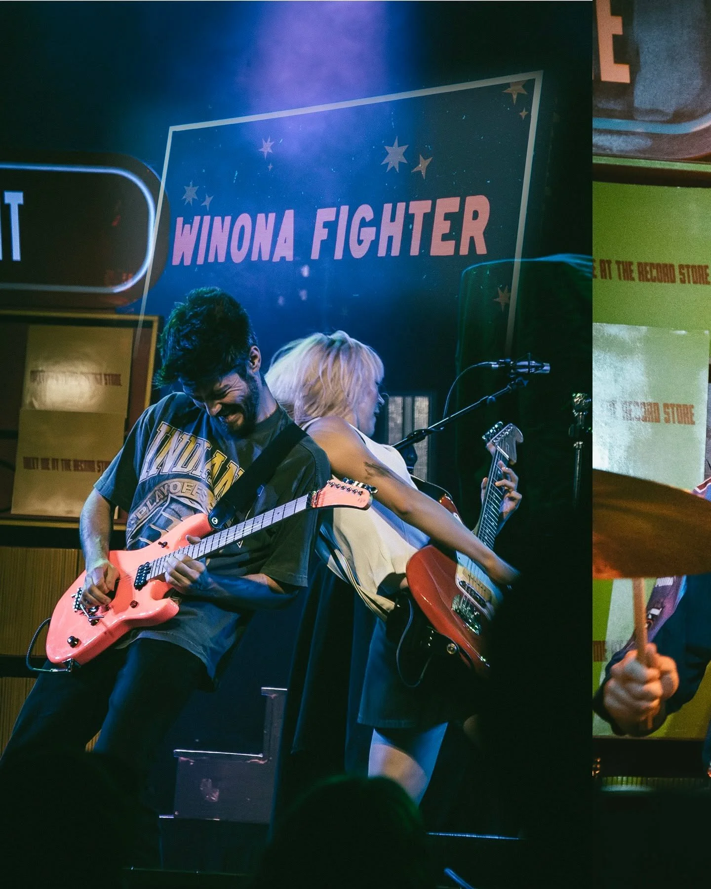 Still working on getting to posting everything from this show but here's some photos of @winonafighter's set at @nashvilleisthereason's 10th anniversary on 09.13.25 from @mmusicworks So stoked to see them and have been able to photograph them again s