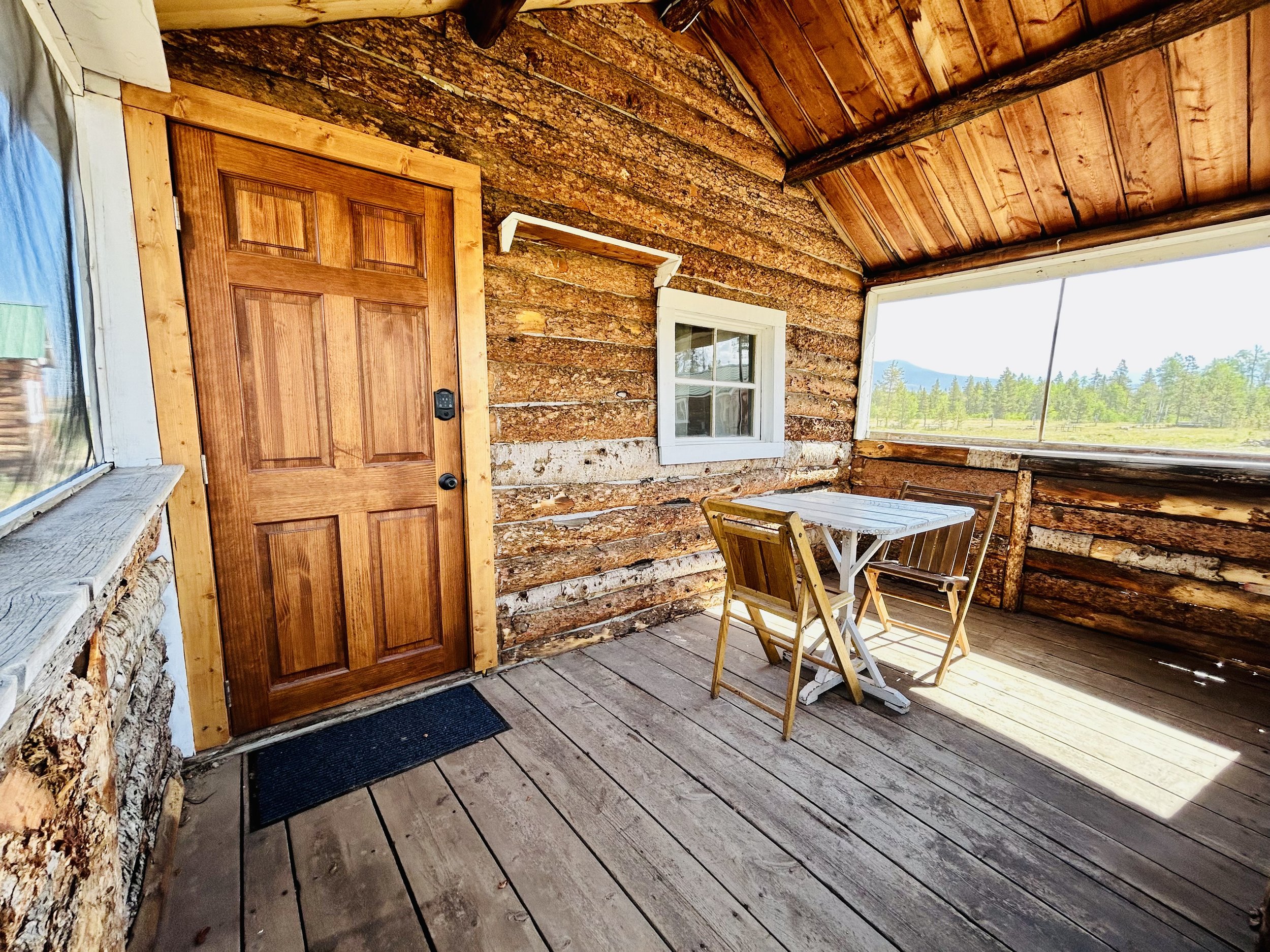 Cabin 9 Front Porch