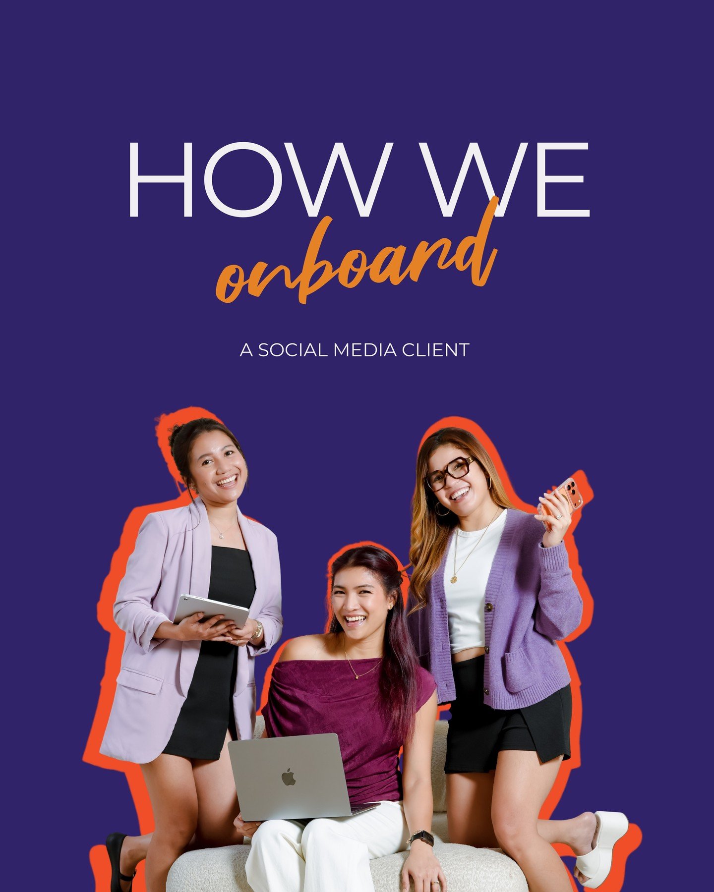 Bringing in social media support shouldn&rsquo;t feel confusing or chaotic. 💭

When a client says yes to working with us, we walk them through a clear onboarding flow: kickoff, access and assets, content pillars, calendar, and approvals. ✅

That way