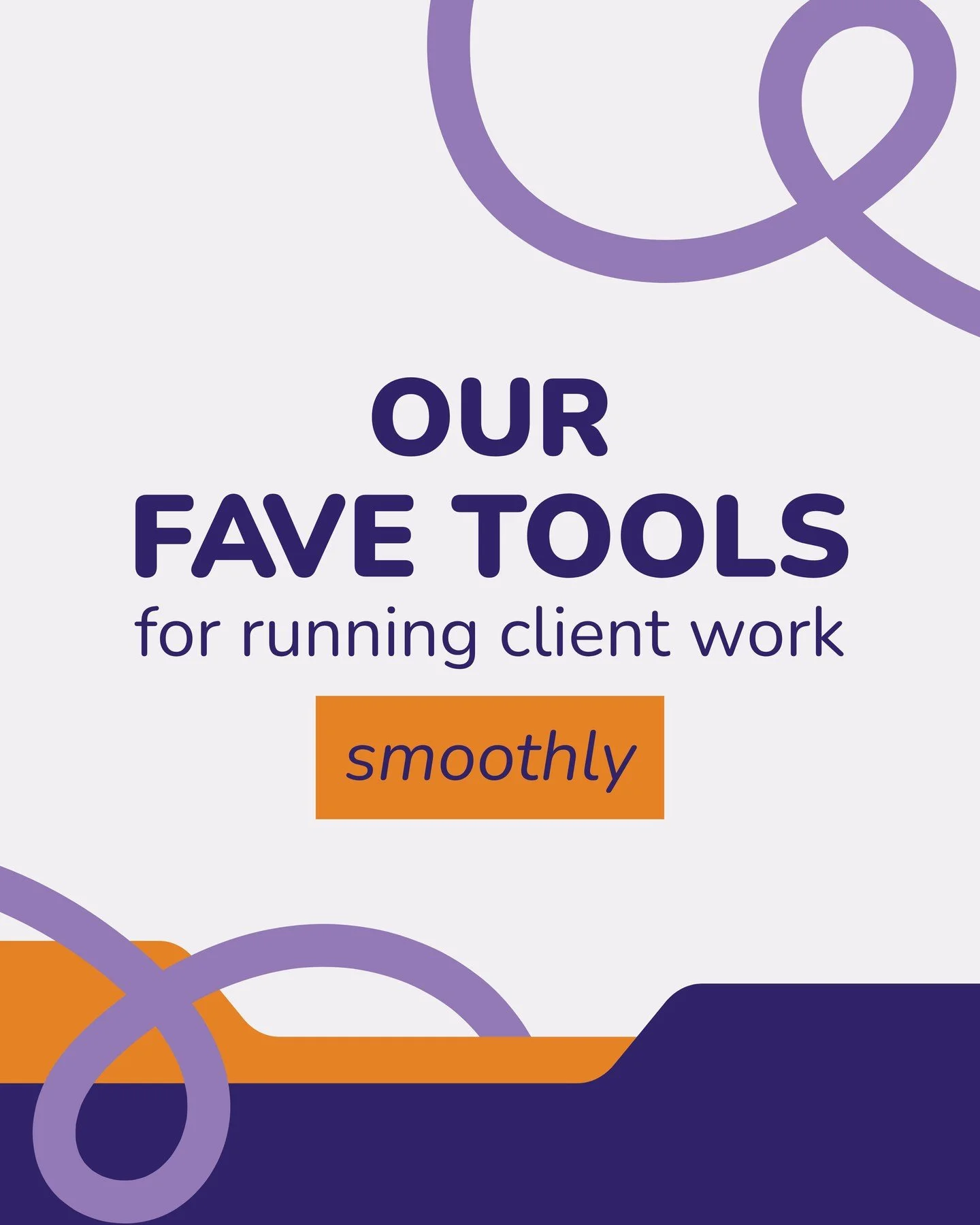 The tools matter but the real magic is how you use them.

These are some of the tools that help us keep client work organised behind the scenes, from tasks and approvals to design, meetings, contracts, invoices, and scheduling.

When you&rsquo;re sup