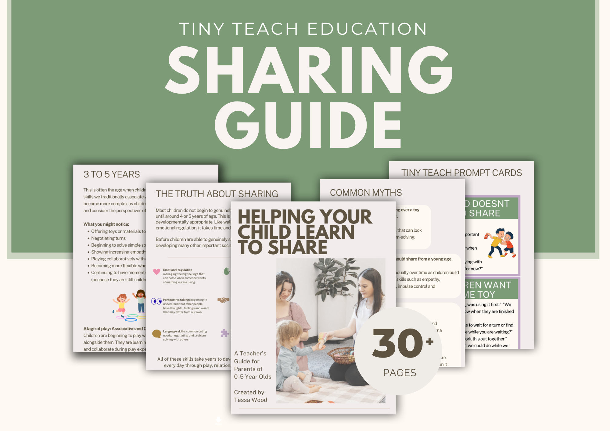 Helping Your Child Learn to Share