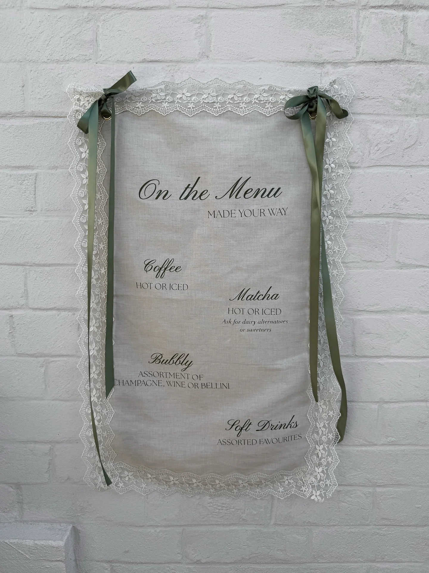 Who better to serve at the bar than your fianc&eacute; 🥂

Moments from Alana&rsquo;s bridal shower this spring ✨