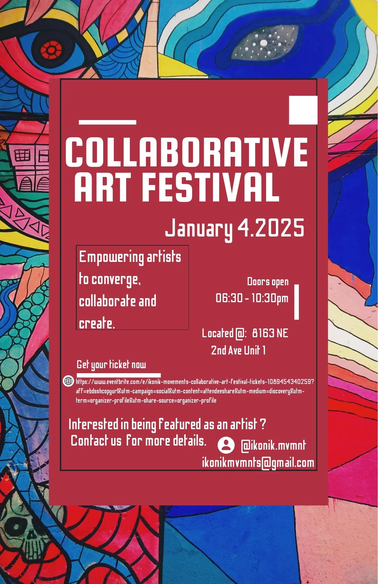IKM 2nd ANNUAL COLLABORATIVE ART FESTIVAL