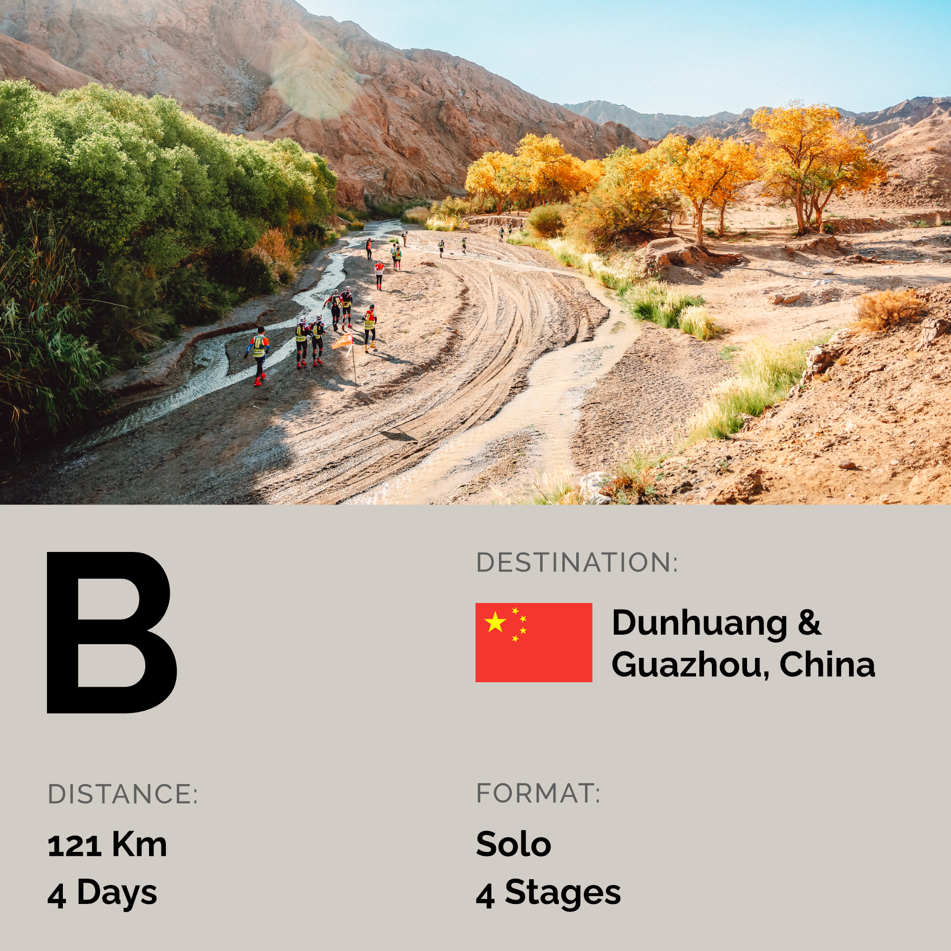 B (121km, 4-days, stage), Gobi Desert