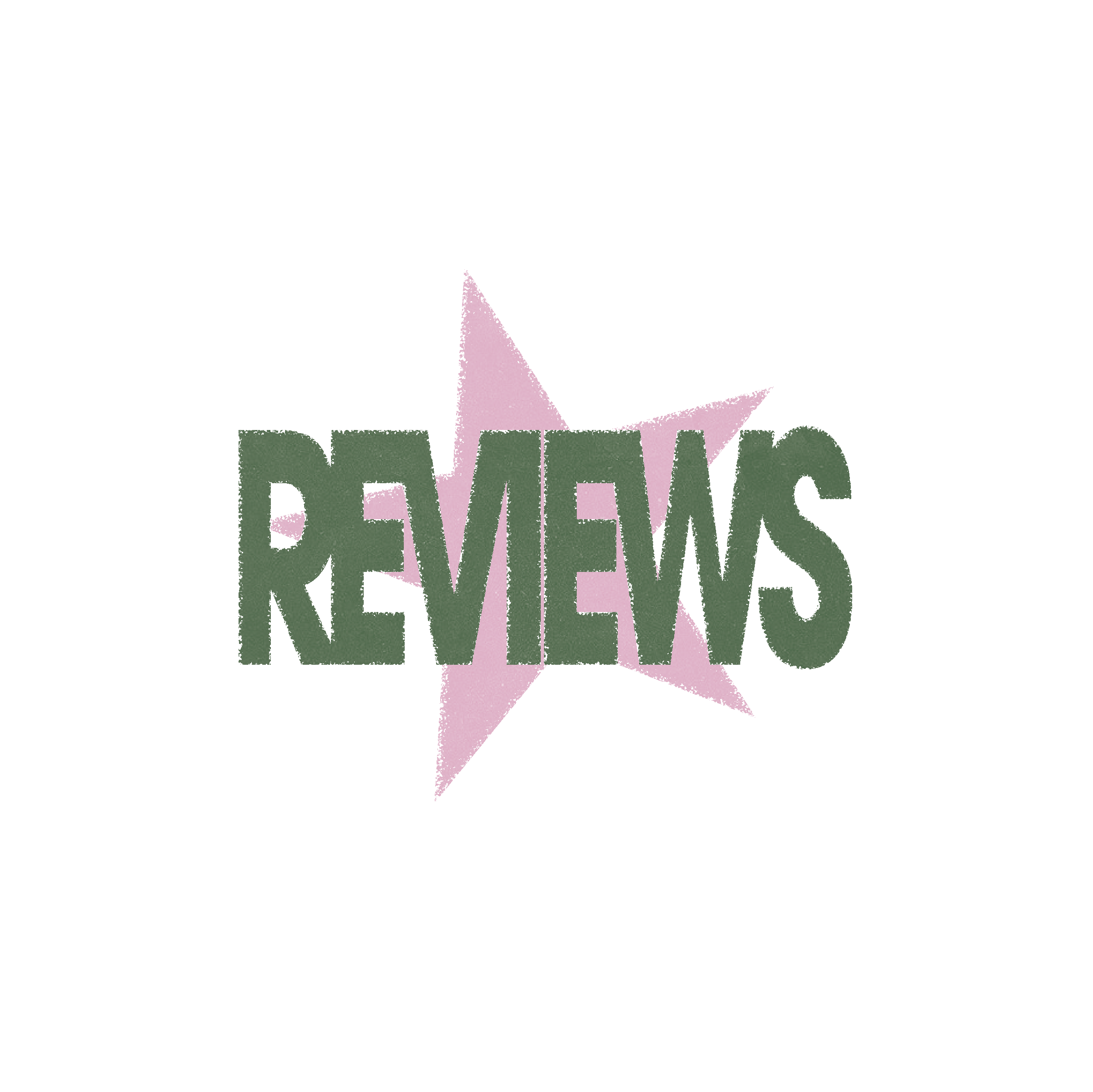 A logo with a star and the words 'REVIEWS' and 'REVUE' in stylized text.