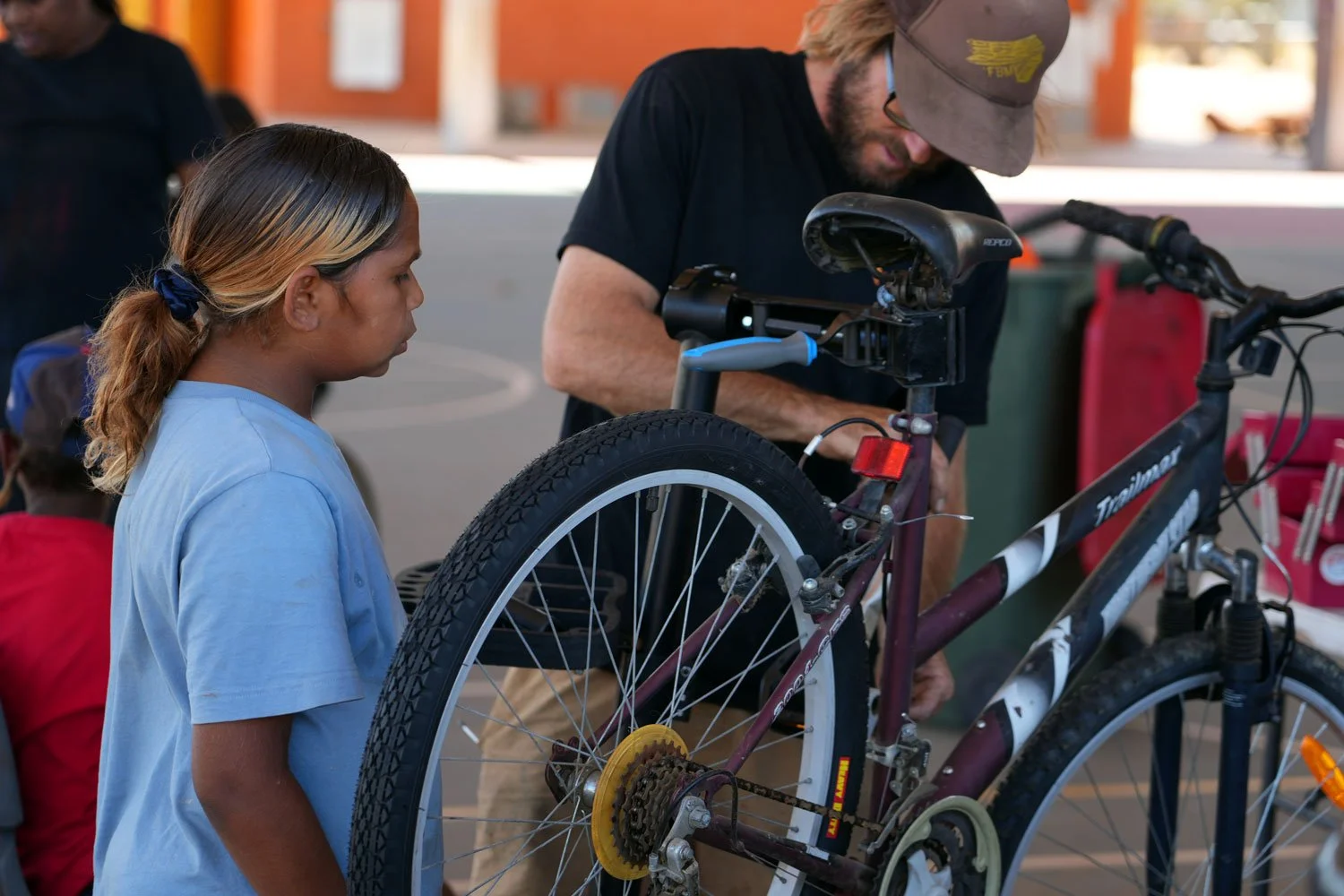 Ntaria School Holidays Bike Program