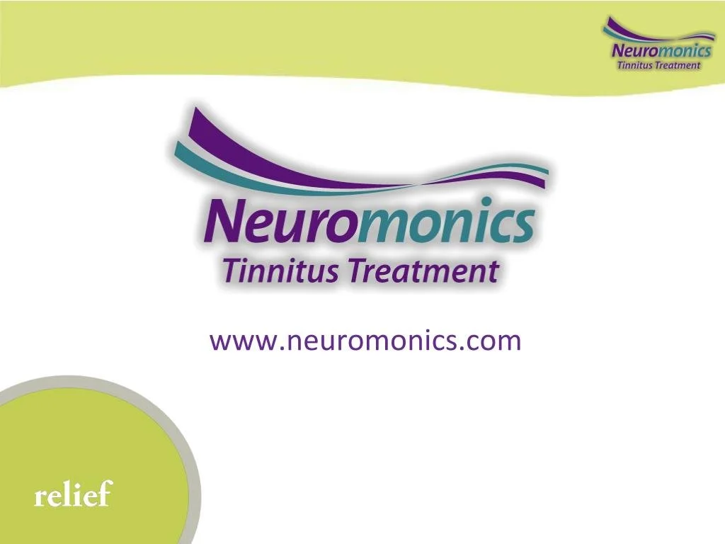Neuromonics Tinnitus Treatment