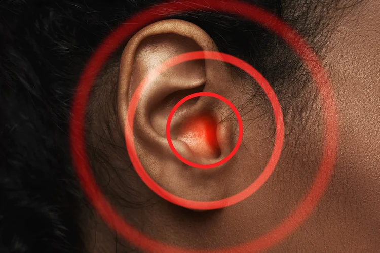 Audiologist consulting with a patient