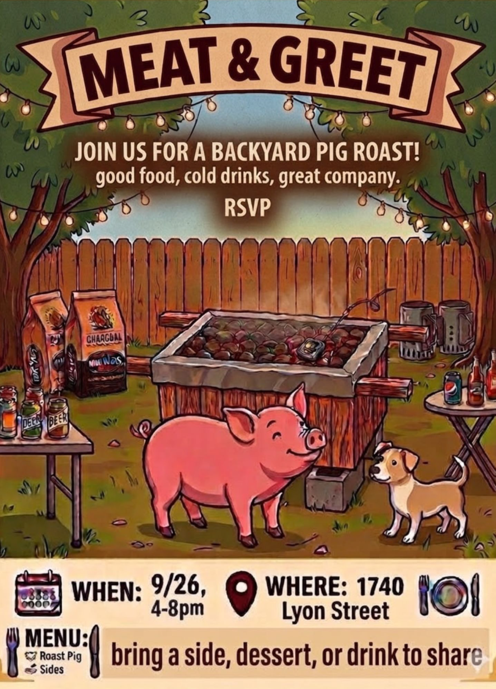 Meat and Greet - Sept 26