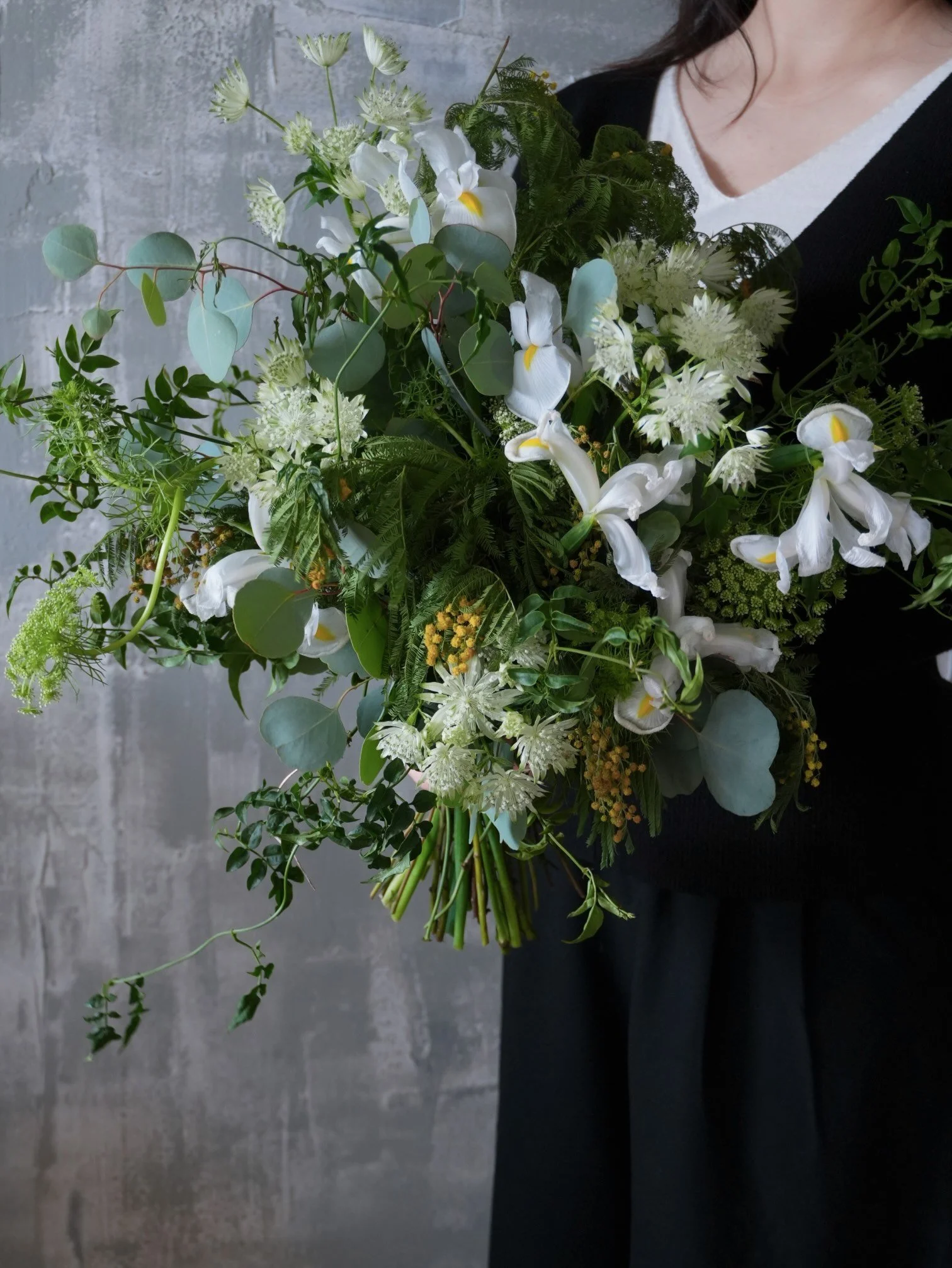 Natural Green and White Bouquet.jpeg
