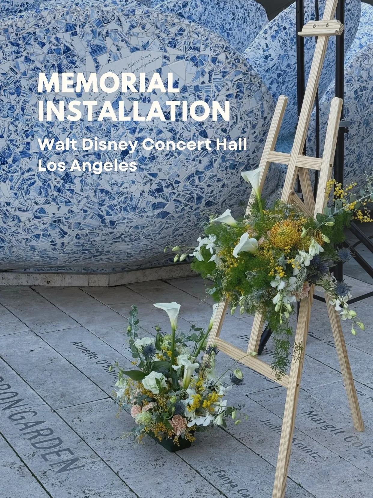 Memorial at Disney Concert Hall