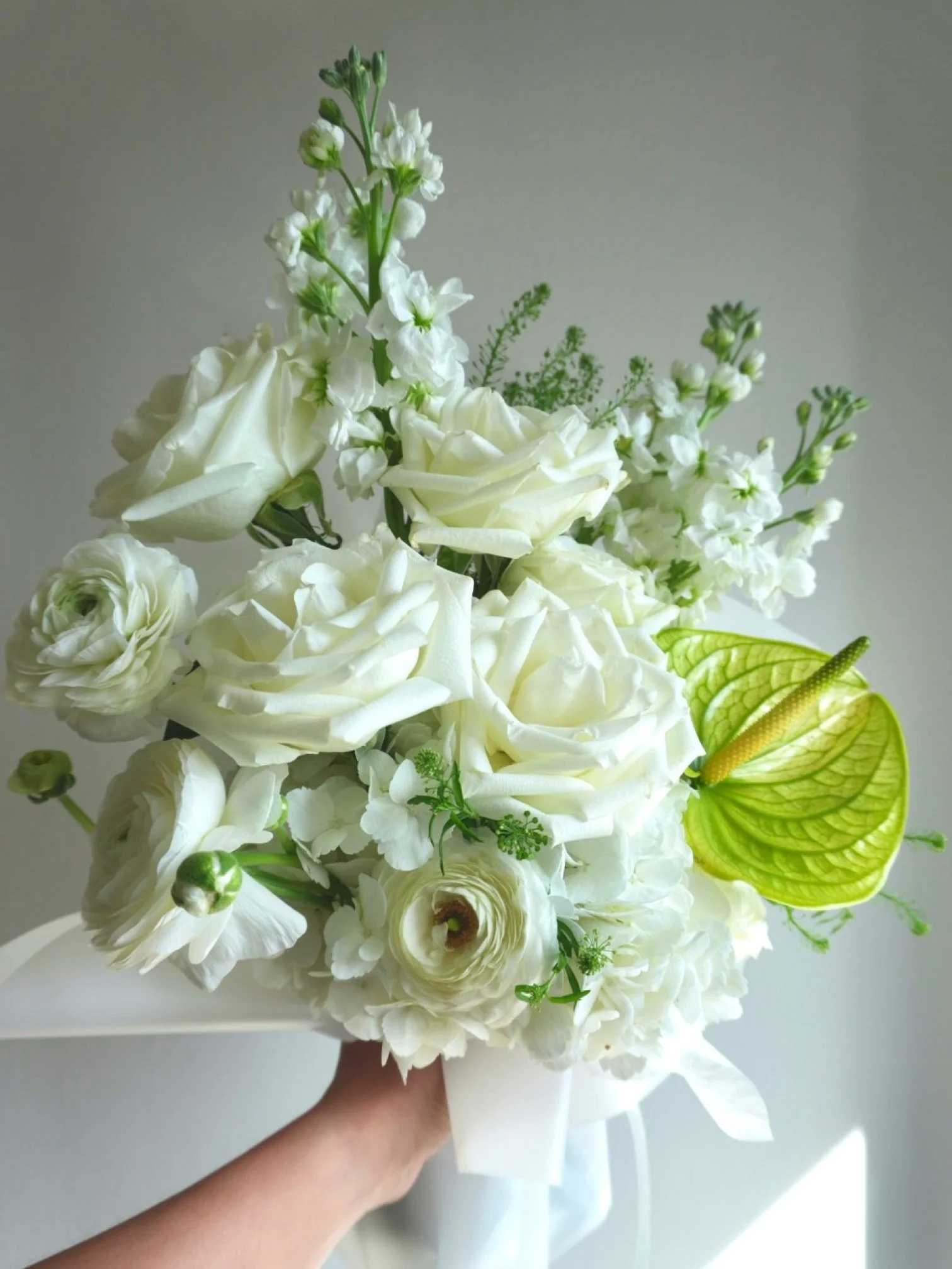 Girl and the Flower-White Bouquet.jpeg