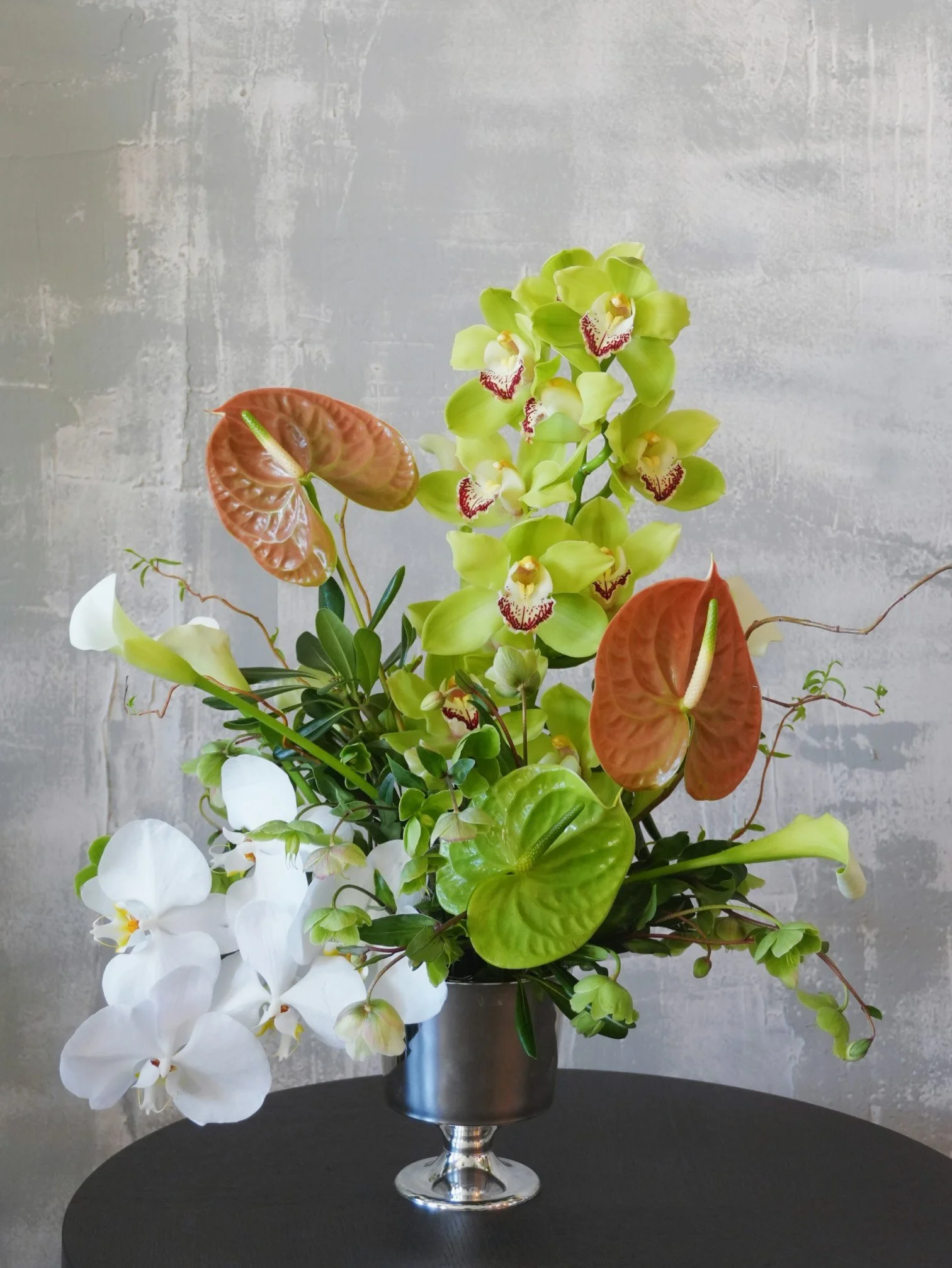 Girl and the Flower-Custom Bouquet-Green.jpeg