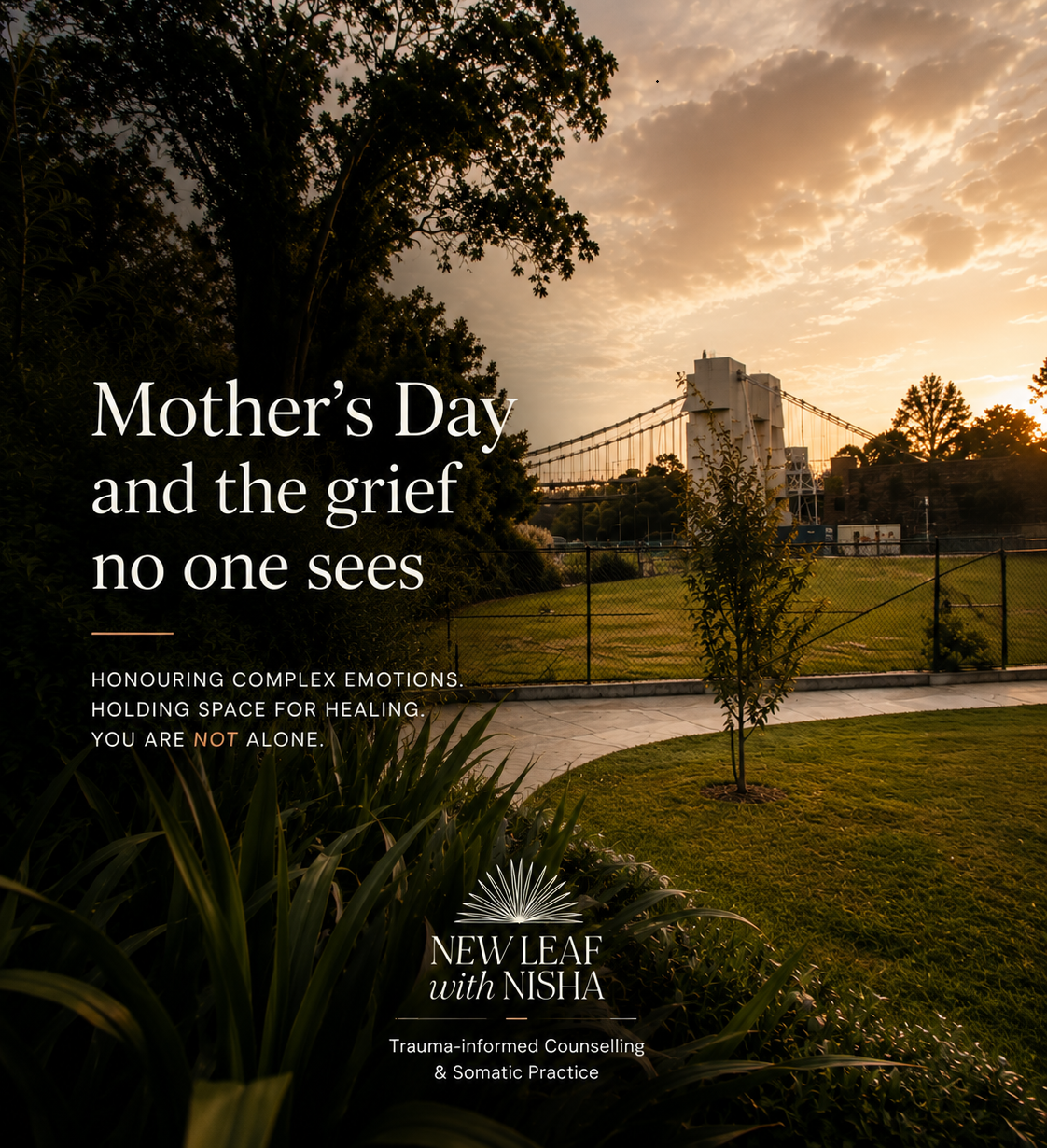 Mother’s Day grief and fertility loss reflection by Australian counsellor Nisha Trivedi at New Leaf with Nisha