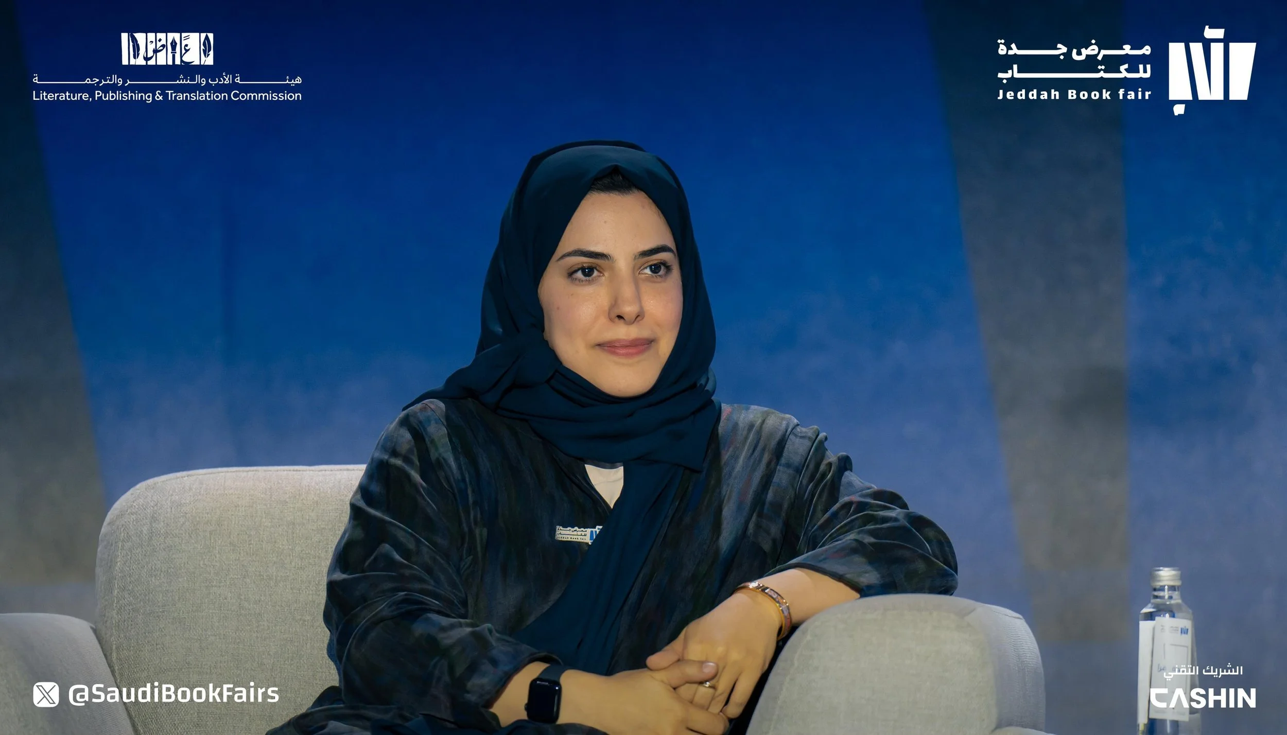جلسة حوارية بعنوان الأجناس الأدبية غير الشائعة: دعم وتمكين (معرض جدة الدولي للكتاب ٢٠٢٤)
