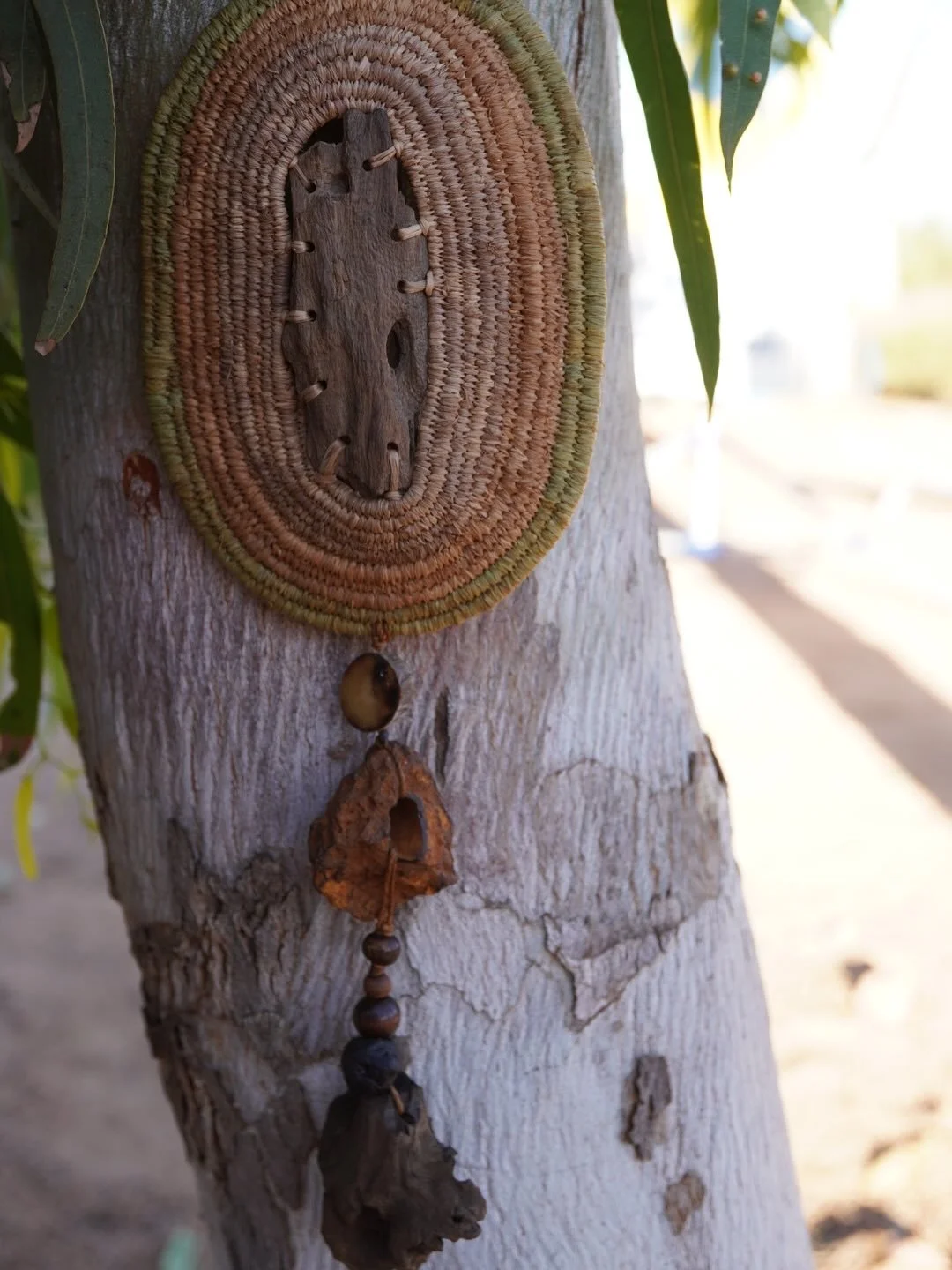 Little hagstone protection wall hanging. 
Perfect for any space, house to van. 

Available by my website or message for layby ❤️