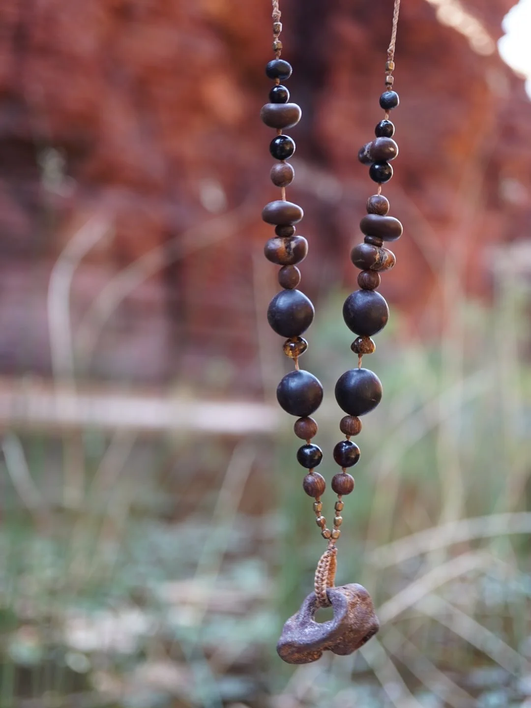 This gorgeous hagstone necklace is also still available. Such a beautiful powerful piece to wear