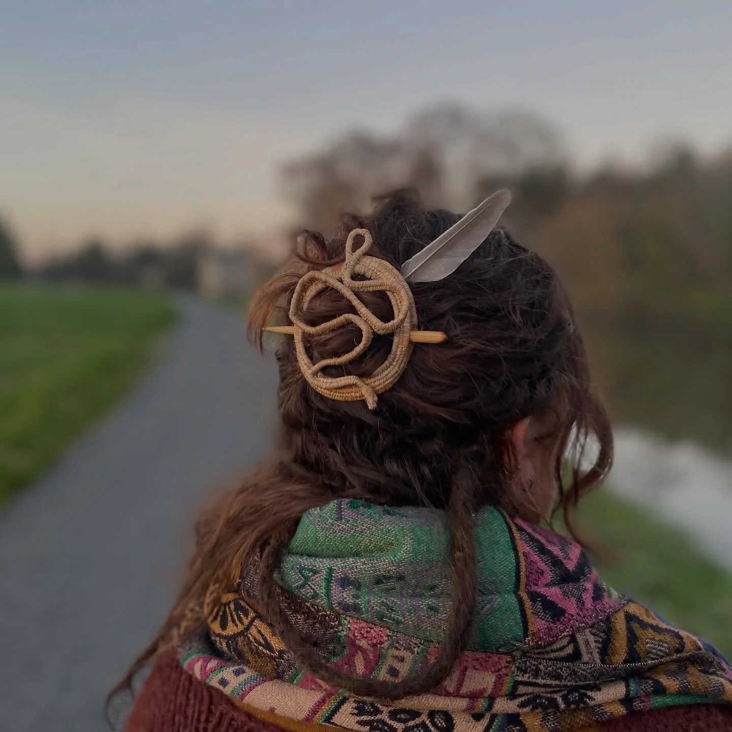 So glad I made myself one of these hair pieces. It&rsquo;s definitely a favourite to wear. 
What do you think? Should I make some for 2026?