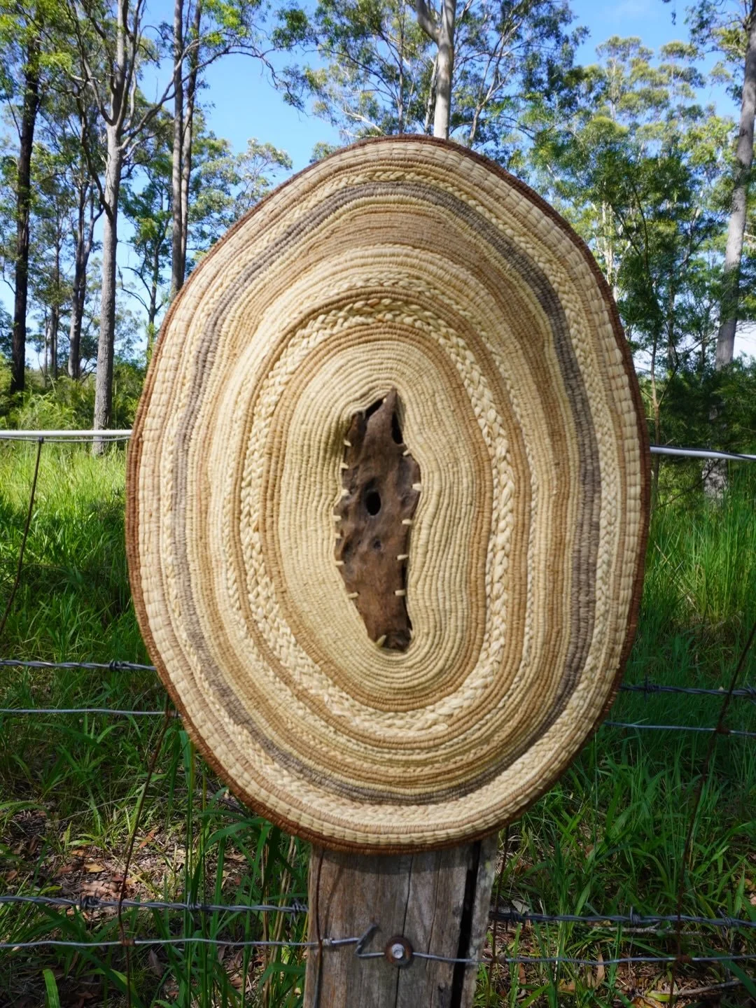 &ldquo;Centred growth&rdquo; is now displayed at The Glasshouse Gallery, Port Macquarie for Northern Exposure exhibition. 
I was so honoured to be accepted for another year with another woven piece of my heART. 
She is hung alongside other amazing lo