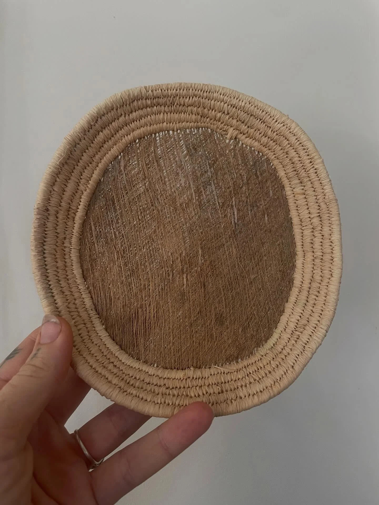 Always doing things when I should be doing other things. 
I collected some palm &ldquo;stuff&rdquo; the other day. I loved it so much. The texture, the pattern, I saw its potential as something other than what it was made for. 
So here is one idea, I