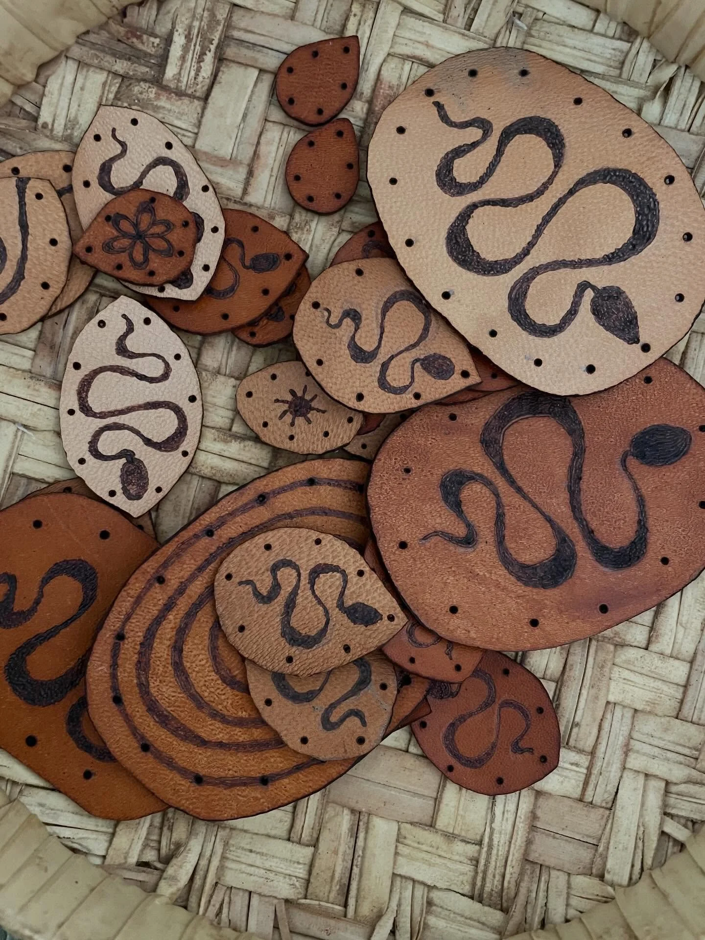 Playing with leather ✨