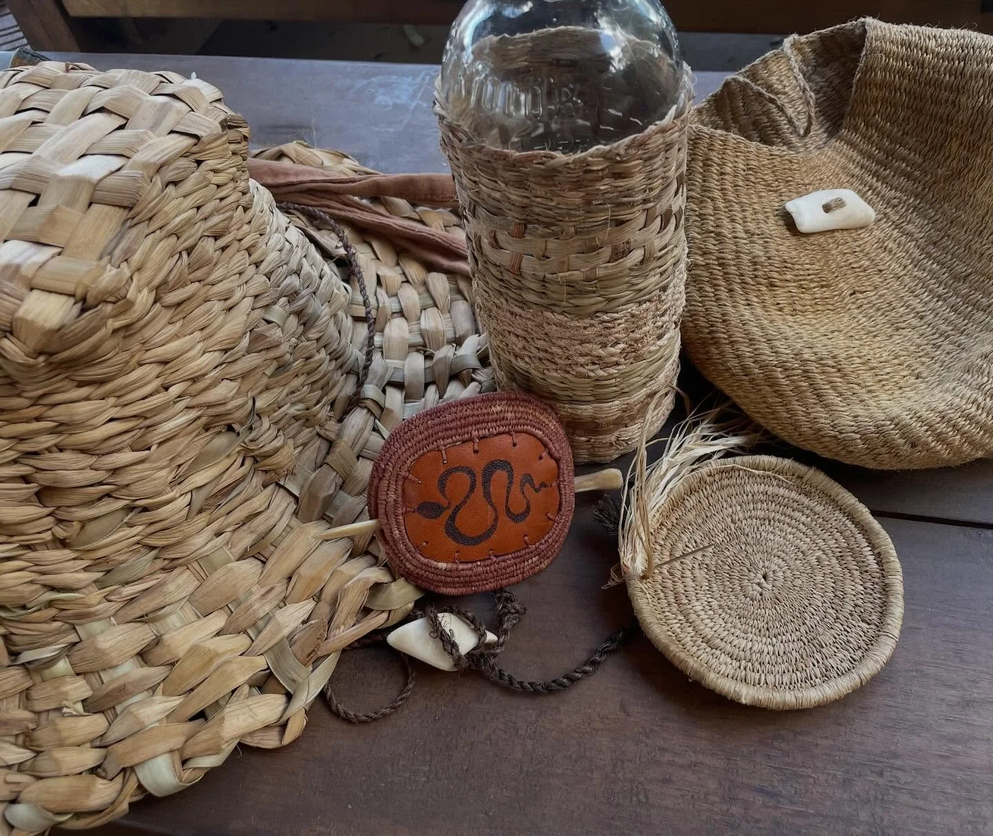 Sometimes I forget how much I&rsquo;ve woven for myself and wear daily, until I sit and weave in public. It&rsquo;s nice when it helps invite people do a chat. 
I&rsquo;m not a massive talker but if you show interest in weaving I am all for it. 
I fi