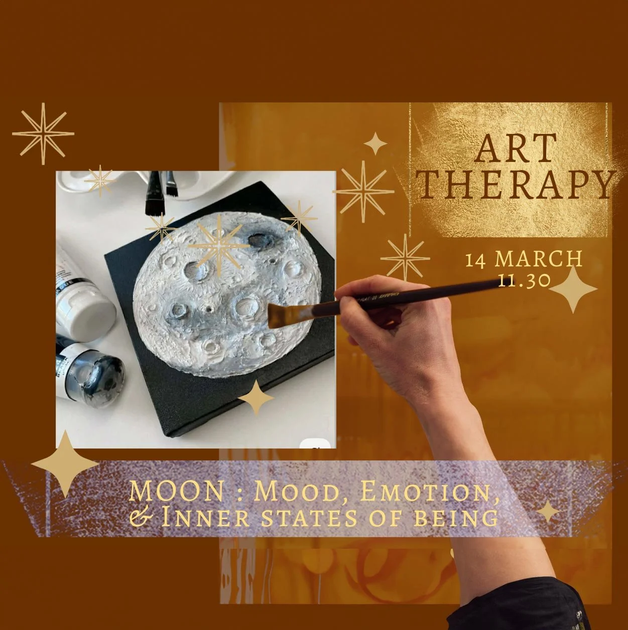 EARLY BIRD: 🌙Therapeutic Art session: Mood, Emotion, and Inner states of being