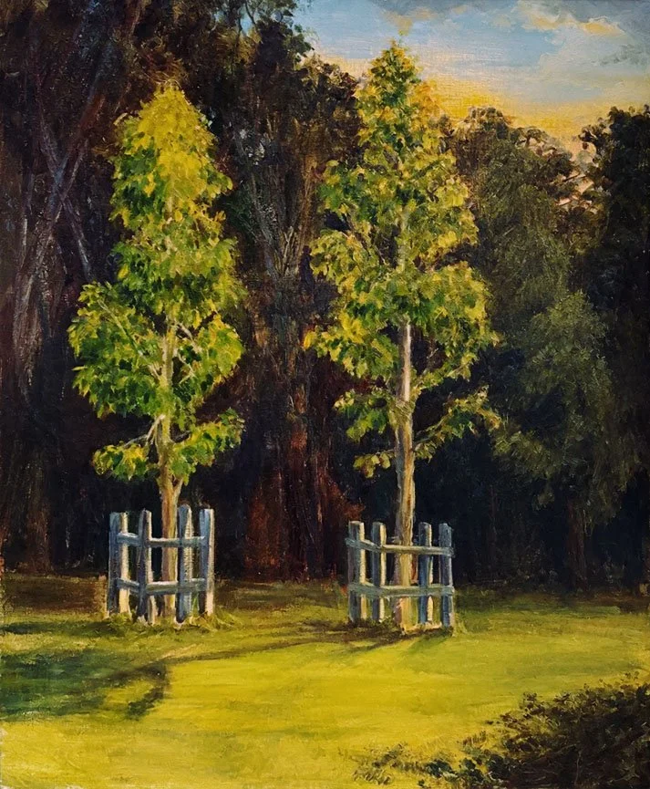 SINGLE SESSION, LANSCAPE IN OIL FOR BEGINNERS - Saturdays 3 pm- 5.30 pm OCT 3 or OCT 10