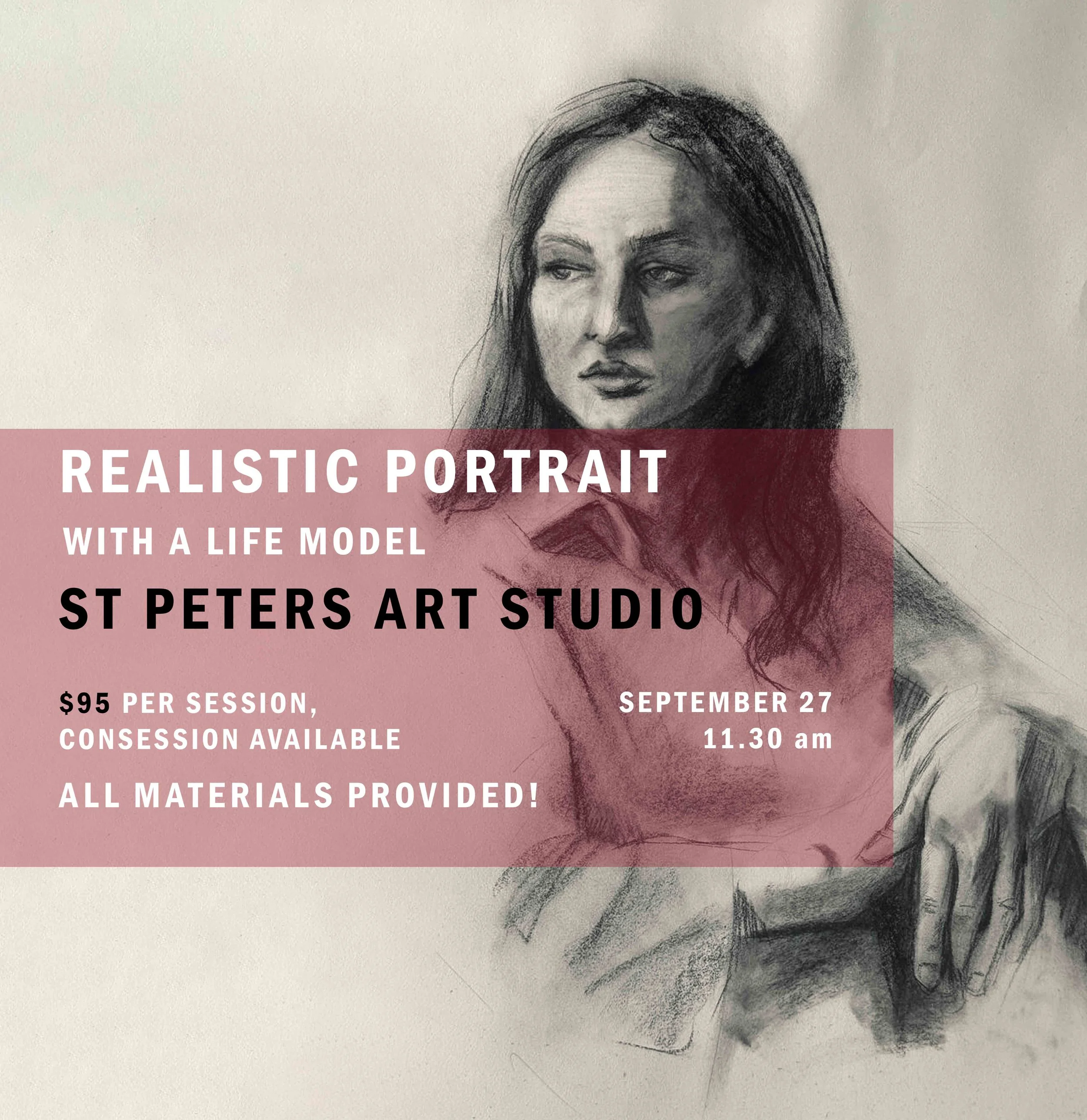 PORTRAITURE SESSION - SEPTEMBER 27, SUNDAY 11.30