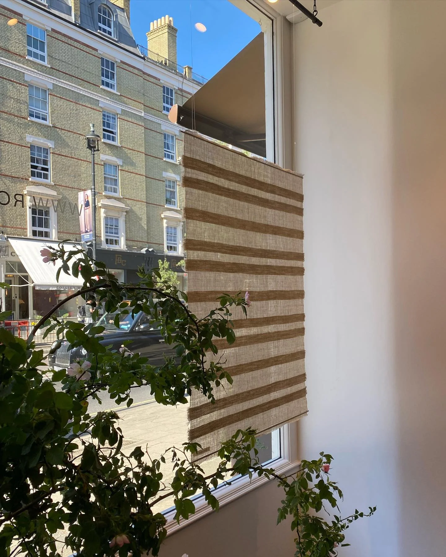 Day 1 and 2 of London Craft Week at the Rose Uniacke Fabric Shop done! 

It&rsquo;s been so lovely meeting and chatting to everyone coming into the shop to see the spinning yarns process! 

Thank you to everyone who has stopped by so far 🤍

There ar