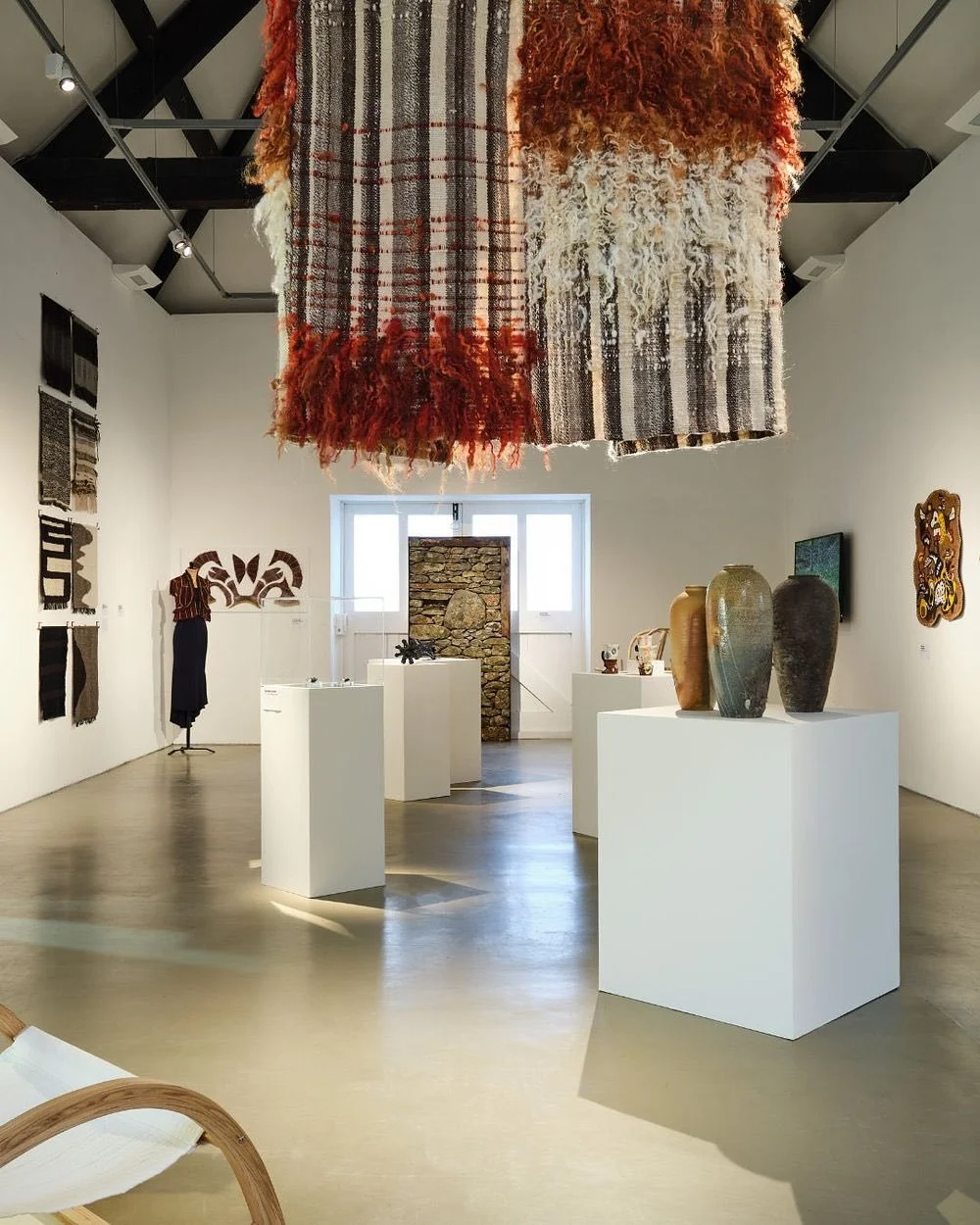 Just over a month left to see &lsquo;And The Work Goes On&rsquo;. 
The @newbreweryarts and @heritagecrafts exhibition is showcasing a range of amazing artists and makers. 
Go see it before it ends! 

&bull; Ends on the 24th May 
&bull; New Brewery Ar