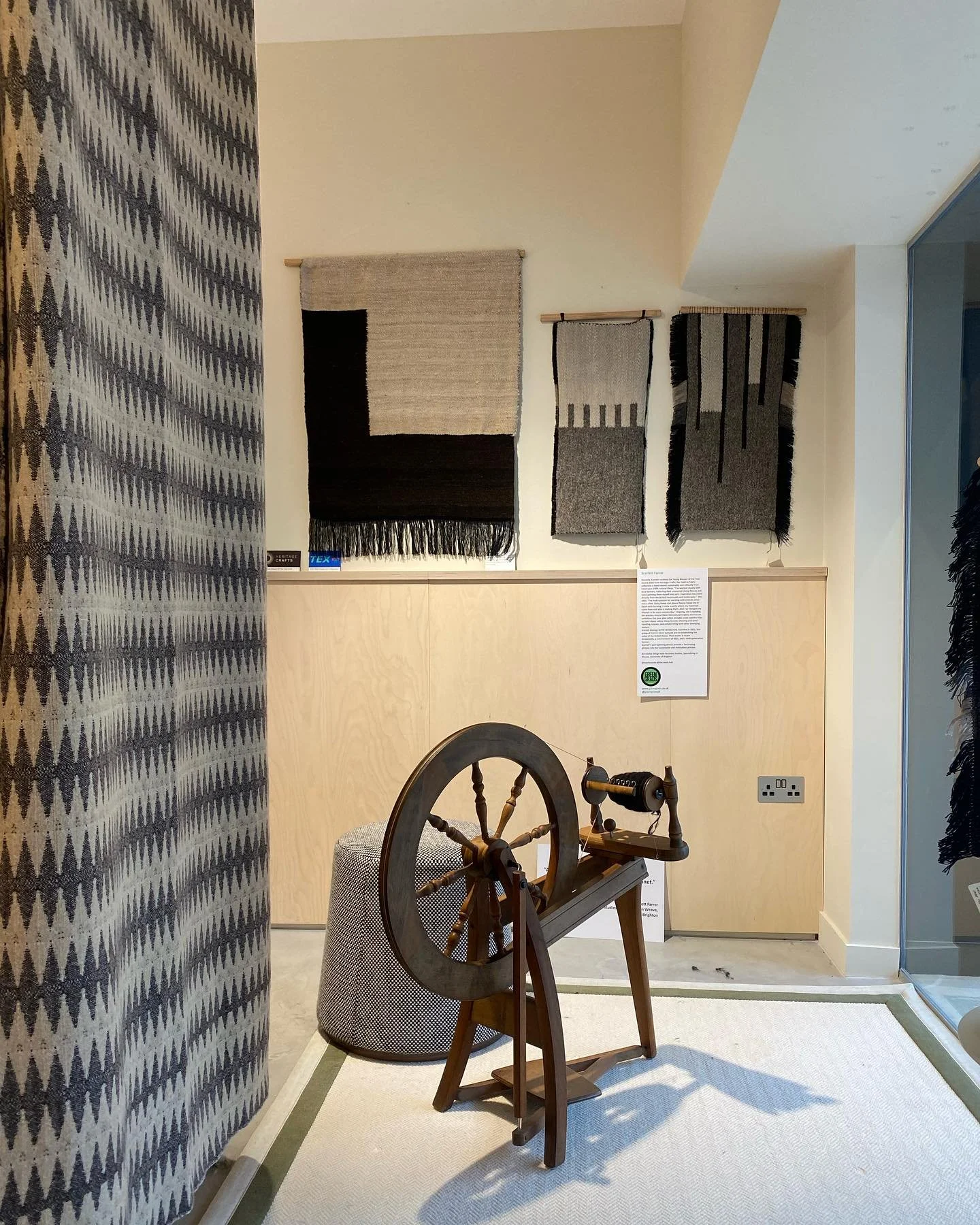 Talking Textiles. 

Thank you to our sponsor Crucial Trading for having us in your showroom. 

http://www.crucial-trading.com
http://www.greengrads.co.uk
@greengradsuk
@crucialtrading