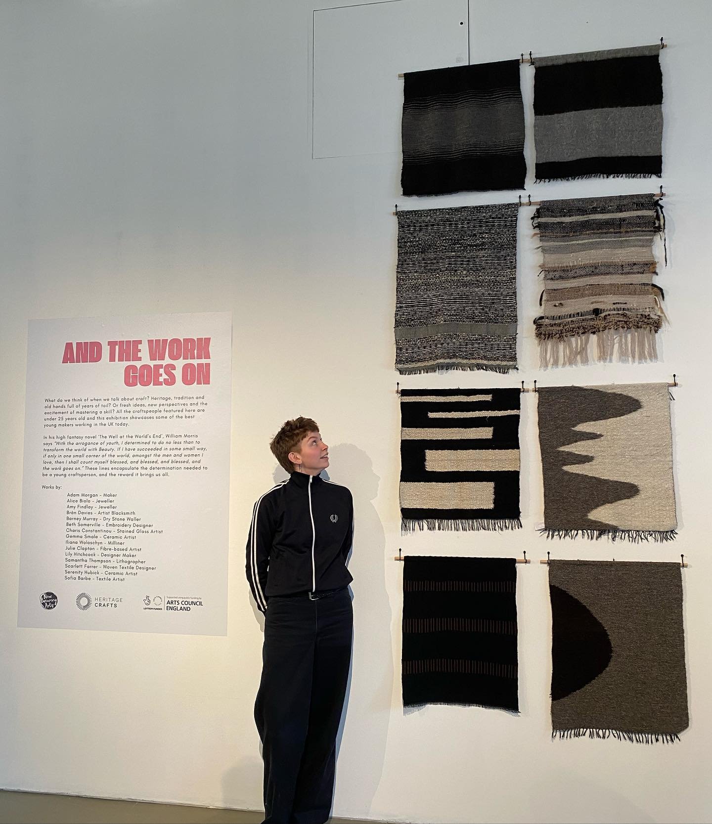 And The Work Goes On

My work, &lsquo;Field to Fabric&rsquo; is on show alongside 14 talented young makers from a diverse range of disciplines who have been selected by New Brewery Arts and Heritage Crafts.

The exhibition aims to highlight the wealt