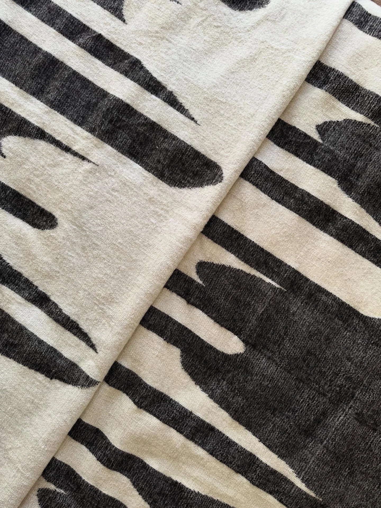 Recent private commission for a flock owner of Hebridean and Kerry Hill, yarn hand spun from fleeces shorn this year. 

Two throws woven with 100% hand spun yarn, spun in the grease.