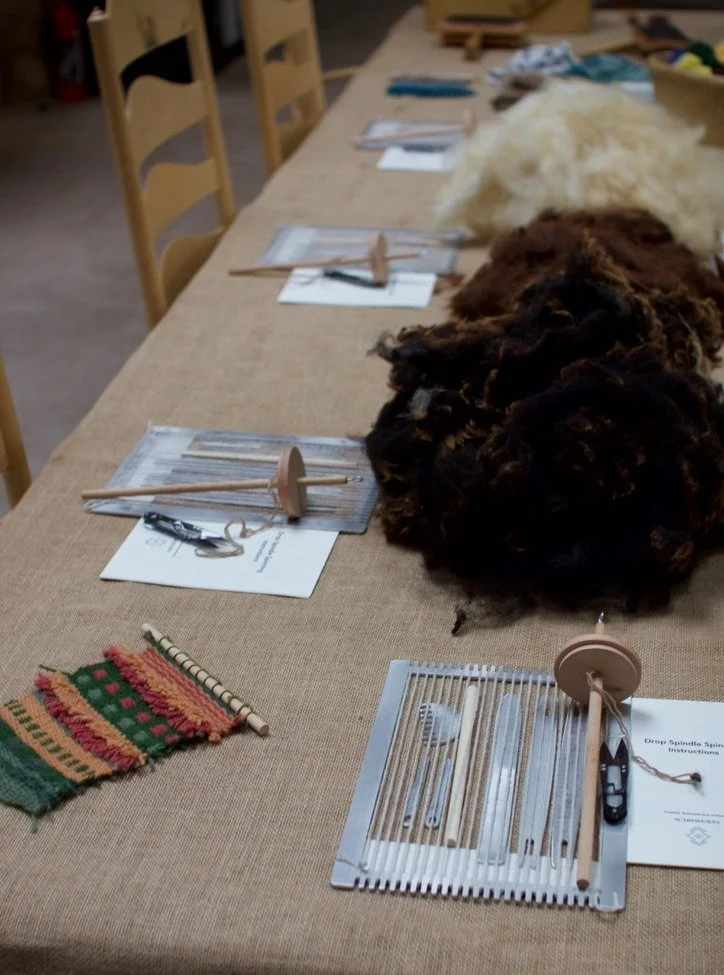 New Spinning and Weaving Workshop dates added!

11th September, 16th &amp; 30th October 

I'll be hosting a few workshops running each month along with the Weaving Club on the 1st &amp; 2nd Wednesday of each month. 
If you are local to the @hugoburge