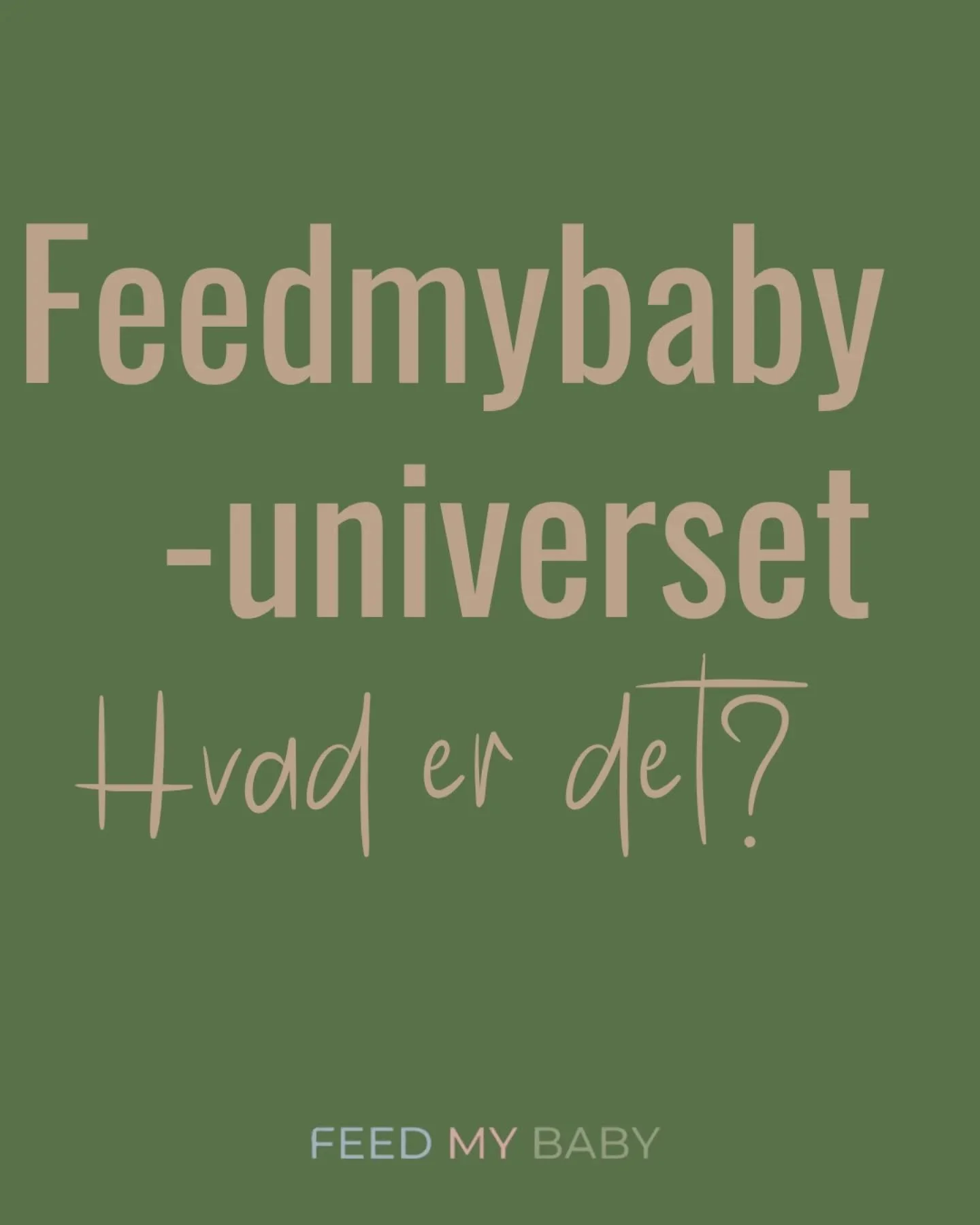 Feedmybaby-universet er opst&aring;et i sp&aelig;ndingsfeltet mellem faglighed og moderskab.

Det er et sted, hvor mad ikke er et projekt, men en relation. Hvor du (og din baby) ikke skal pr&aelig;stere. 

Her deles erfaring, viden og perspektiv
med 
