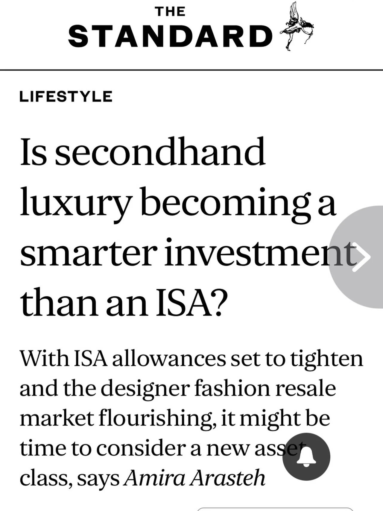 &lsquo;Invest&rsquo; in fashion over the FTSE? I don&rsquo;t think so. It&rsquo;s important to spend our money on the things that we love - it&rsquo;s part of every good financial plan &amp; budget - but let&rsquo;s not convince ourselves that expens