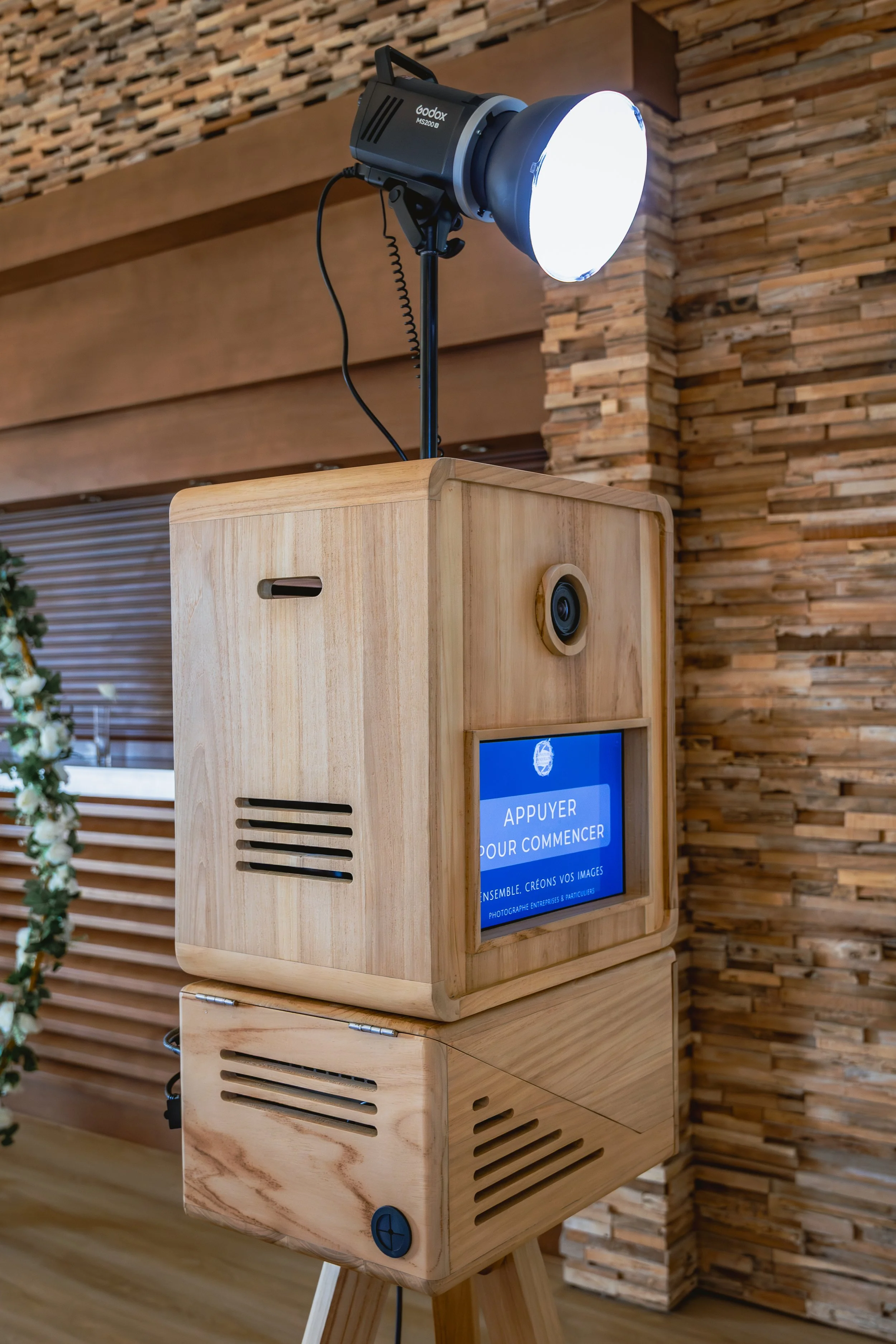 Photobooth en bois
